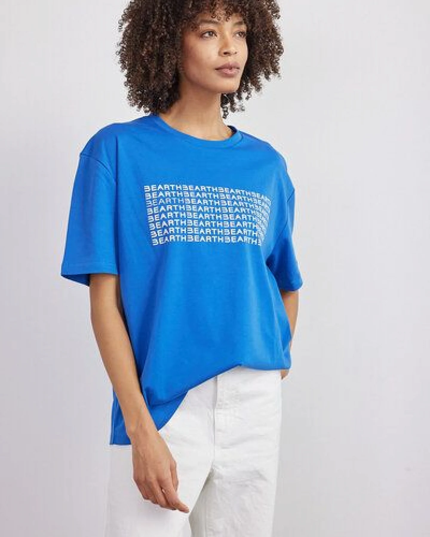 T-Shirt Unisex BEARTH Scan Code Print Bio-Baumwolle – Ansicht 2