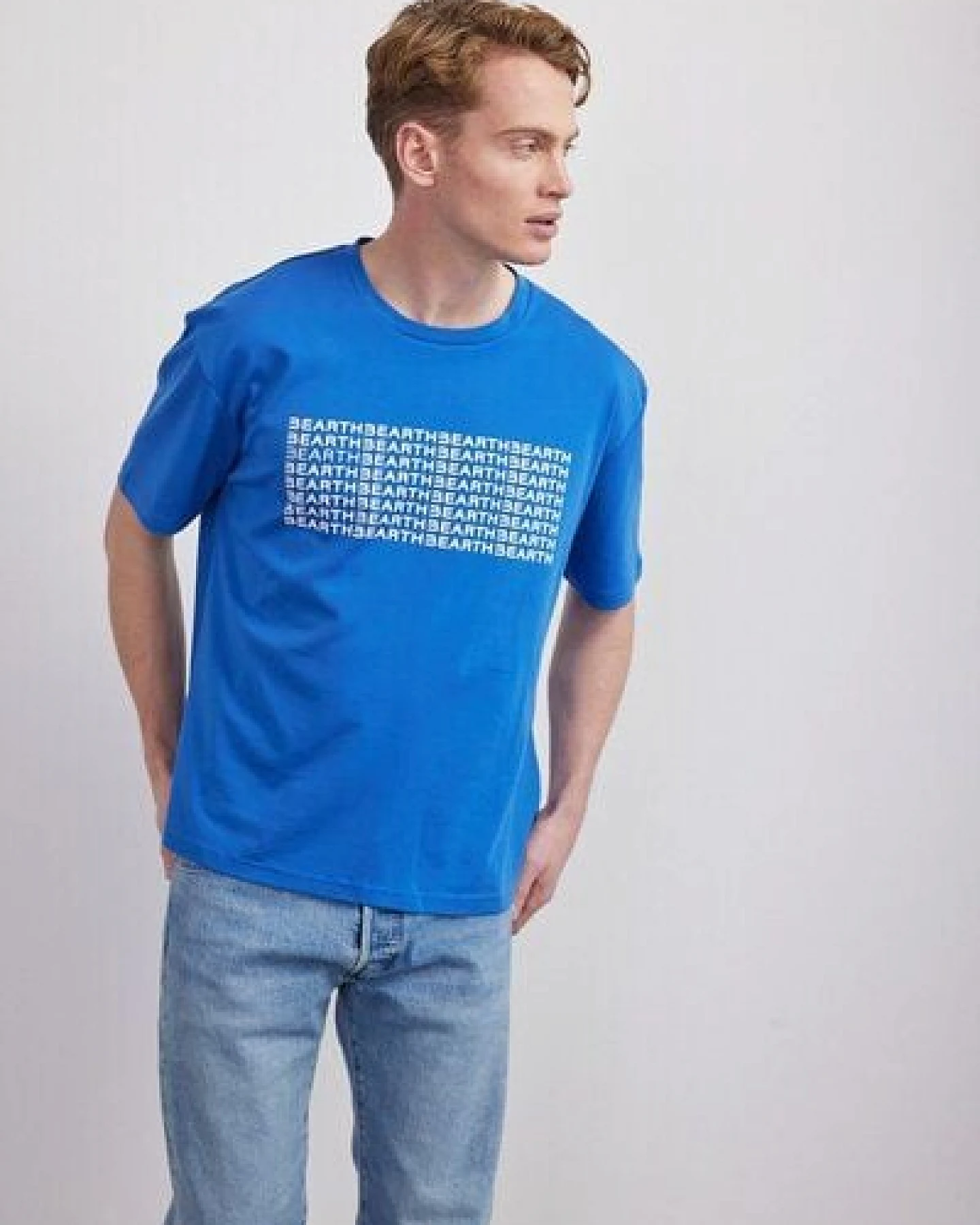 T-Shirt Unisex BEARTH Scan Code Print Bio-Baumwolle – Ansicht 3