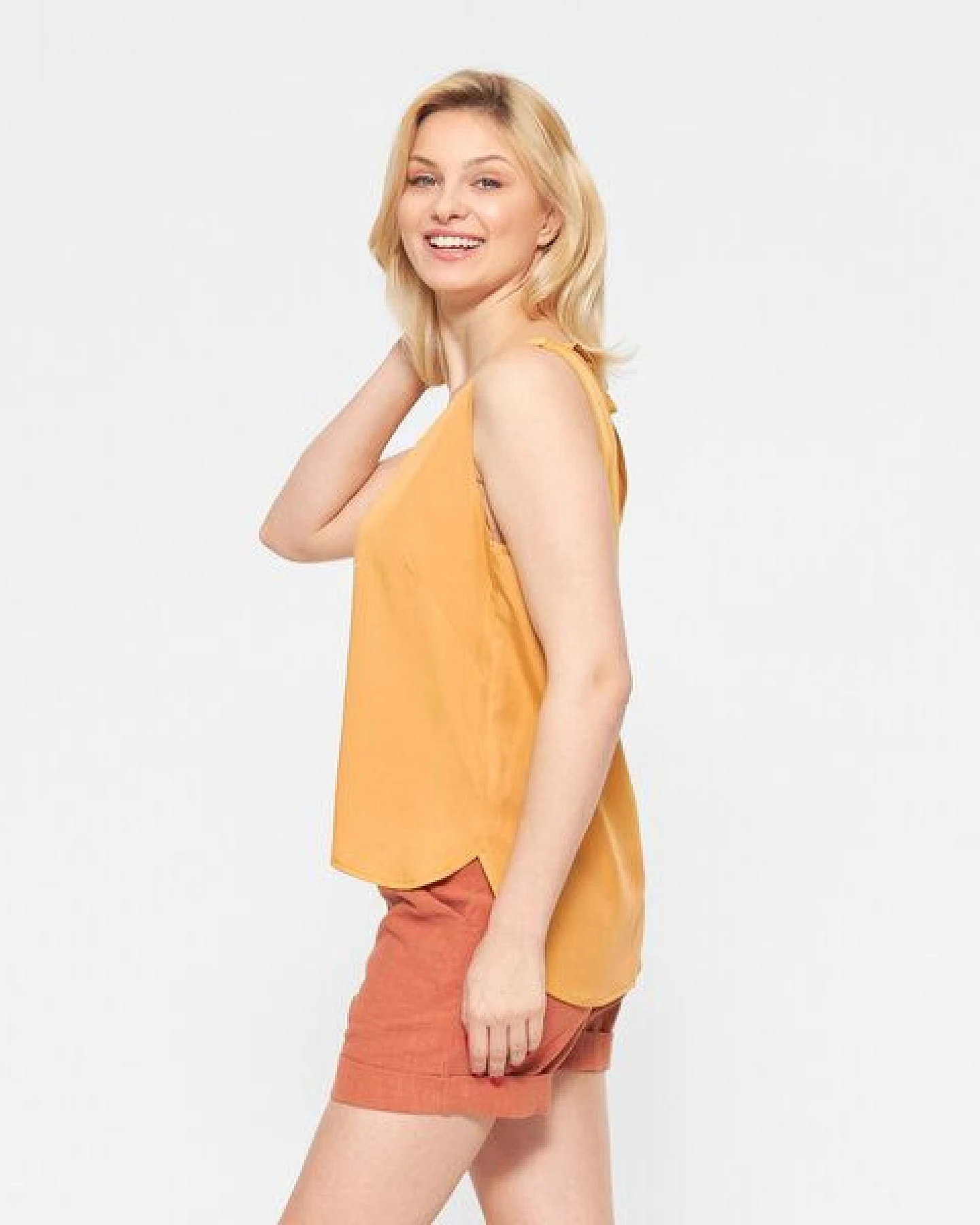 WiDDA berlin Bluse VAU in Gelb aus TENCEL® – Ansicht 4