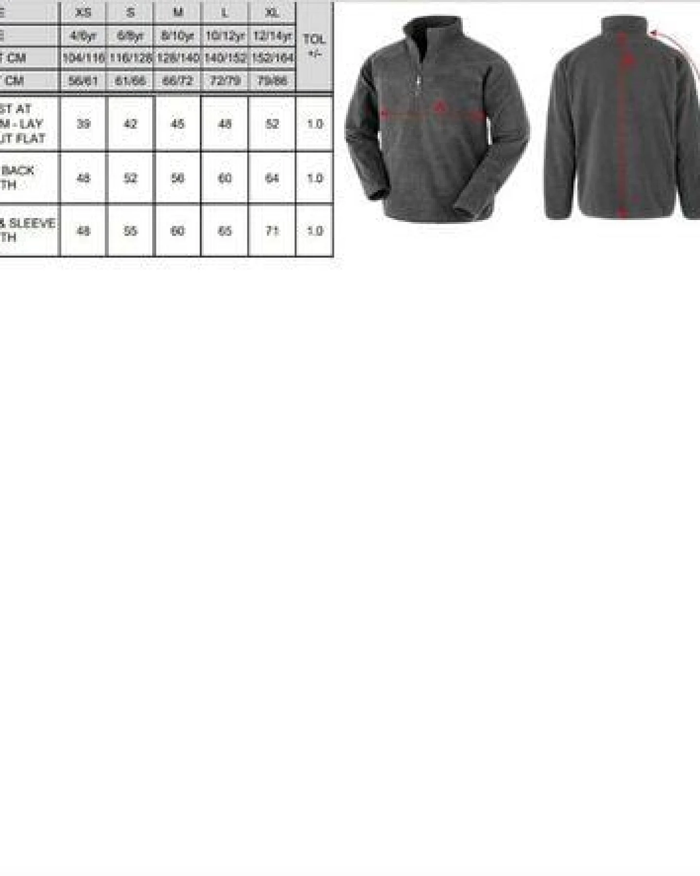 Result Genuine Recycled Kinder Junior Fleecepullover recycelt – Ansicht 3