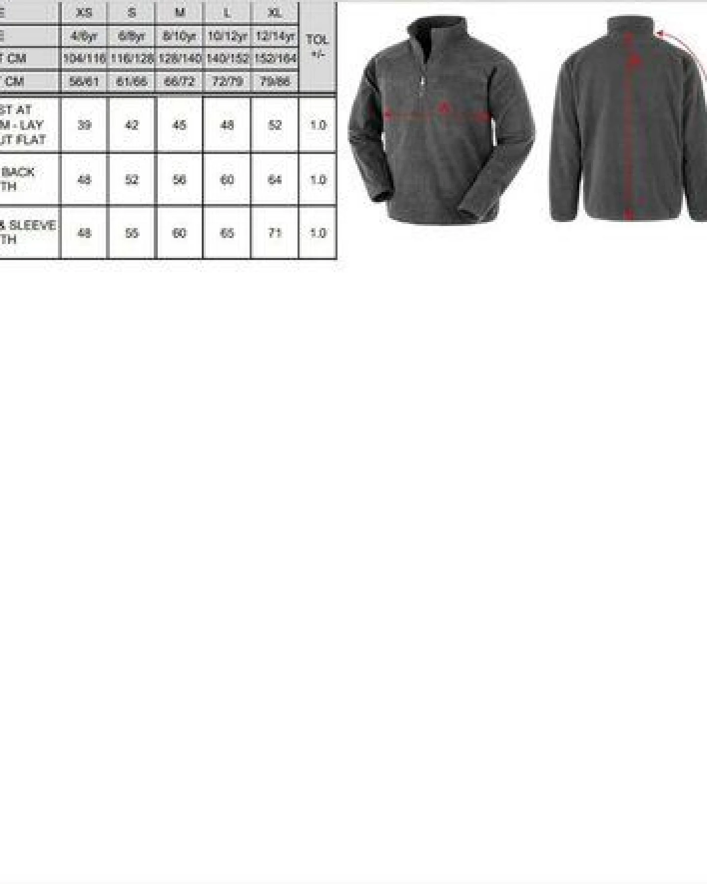 Result Genuine Recycled Kinder Junior Fleecepullover recycelt – Ansicht 3