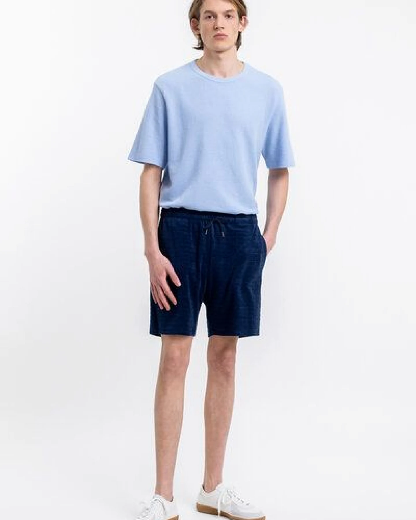 Rotholz Frottee Shorts aus Bio-Baumwolle – Ansicht 3