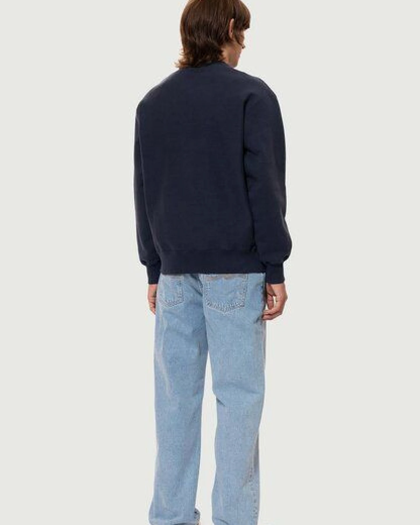 Nudie Jeans Sweatshirt Hasse Crew Neck – Ansicht 2