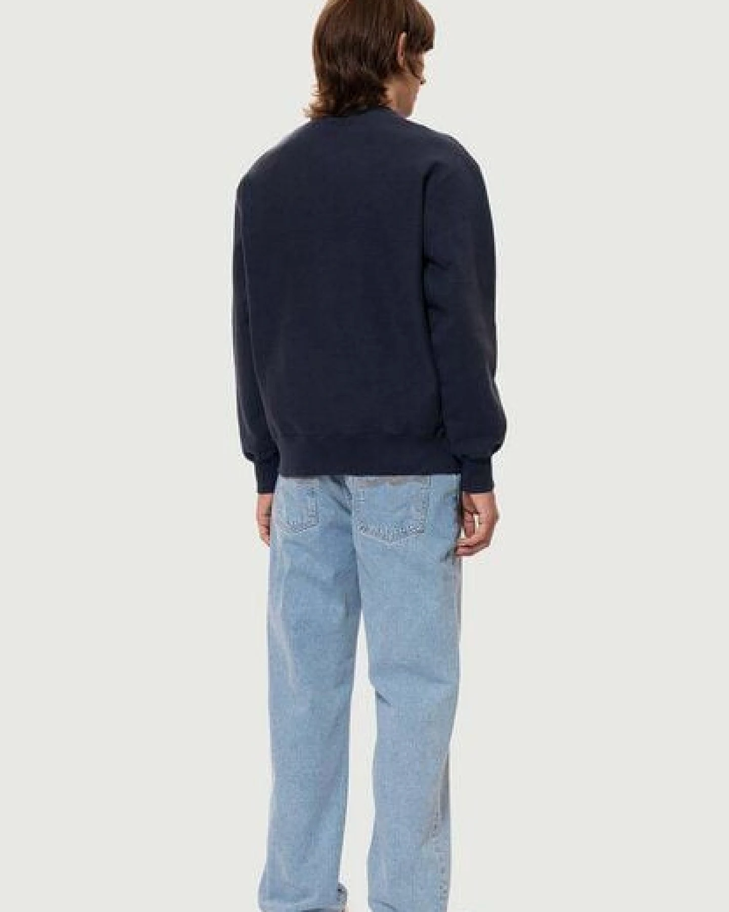 Nudie Jeans Sweatshirt Hasse Crew Neck – Ansicht 2