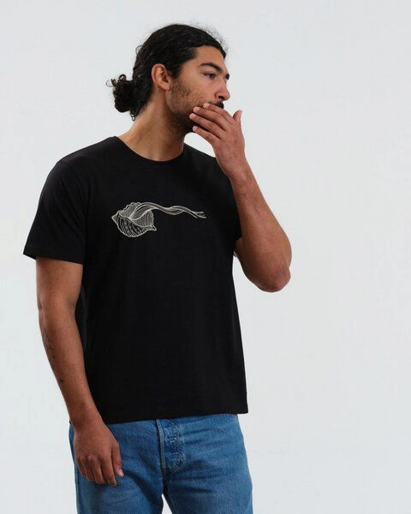 GARY MASH T-Shirt Muschel aus Biobaumwolle – Ansicht 3