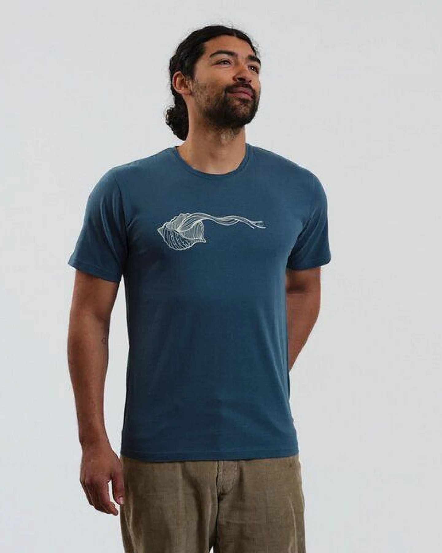 GARY MASH T-Shirt Muschel aus Biobaumwolle – Ansicht 3