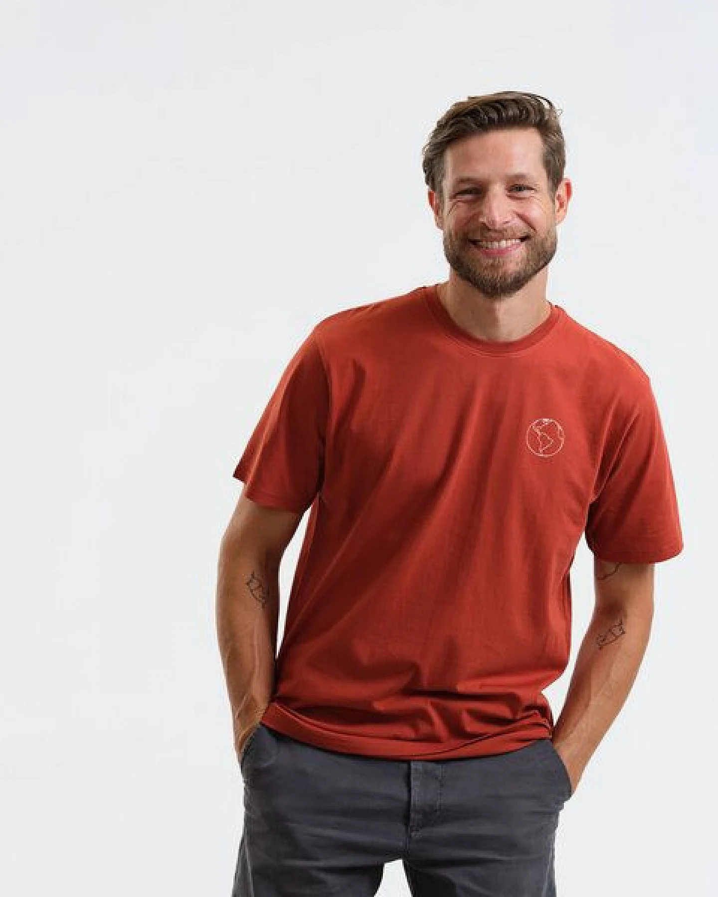 GARY MASH T-Shirt Erde aus Biobaumwolle – Ansicht 3