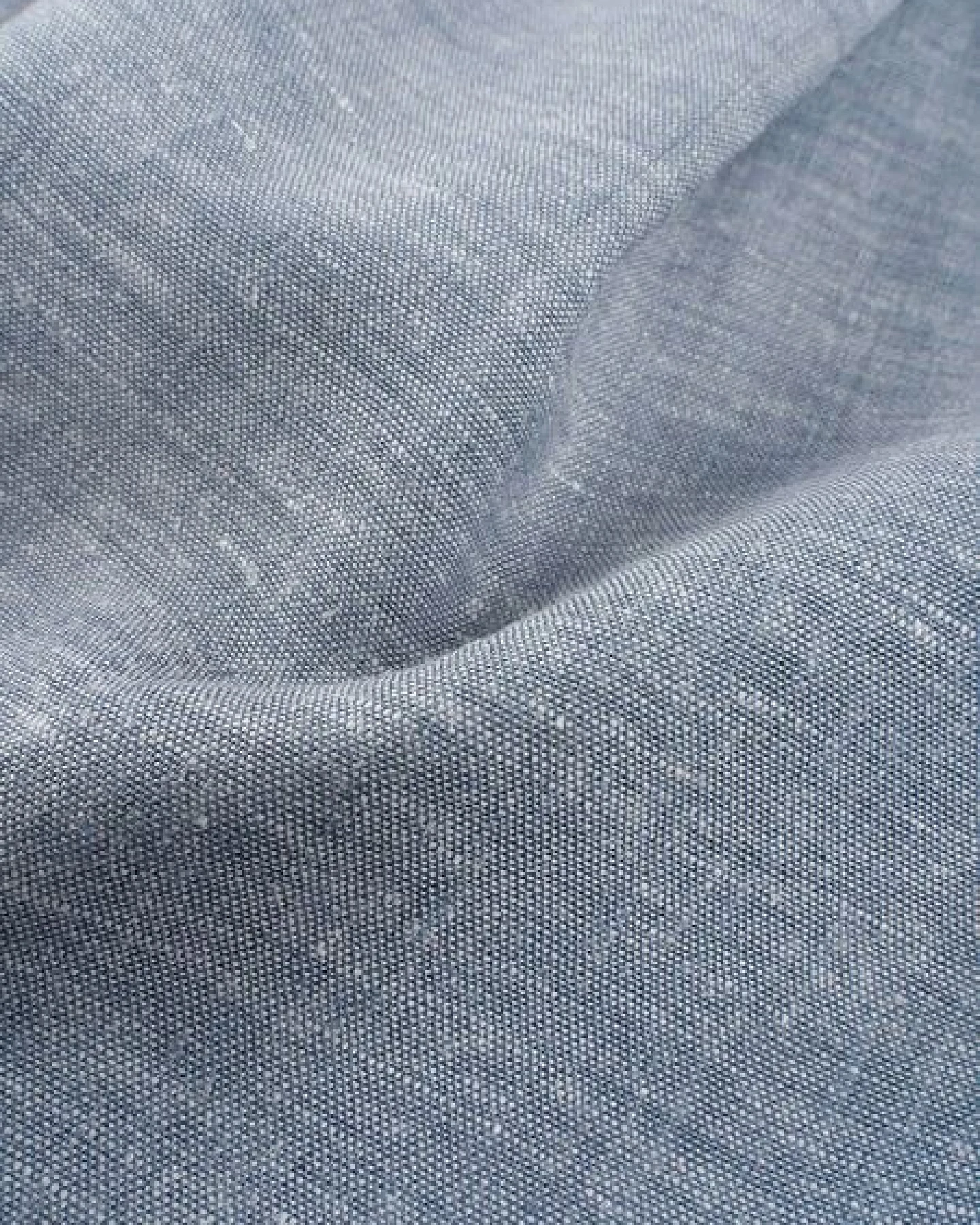 bleed Hanno Buttoned Hanf Lyocell (TENCEL) Rock Blau – Ansicht 4