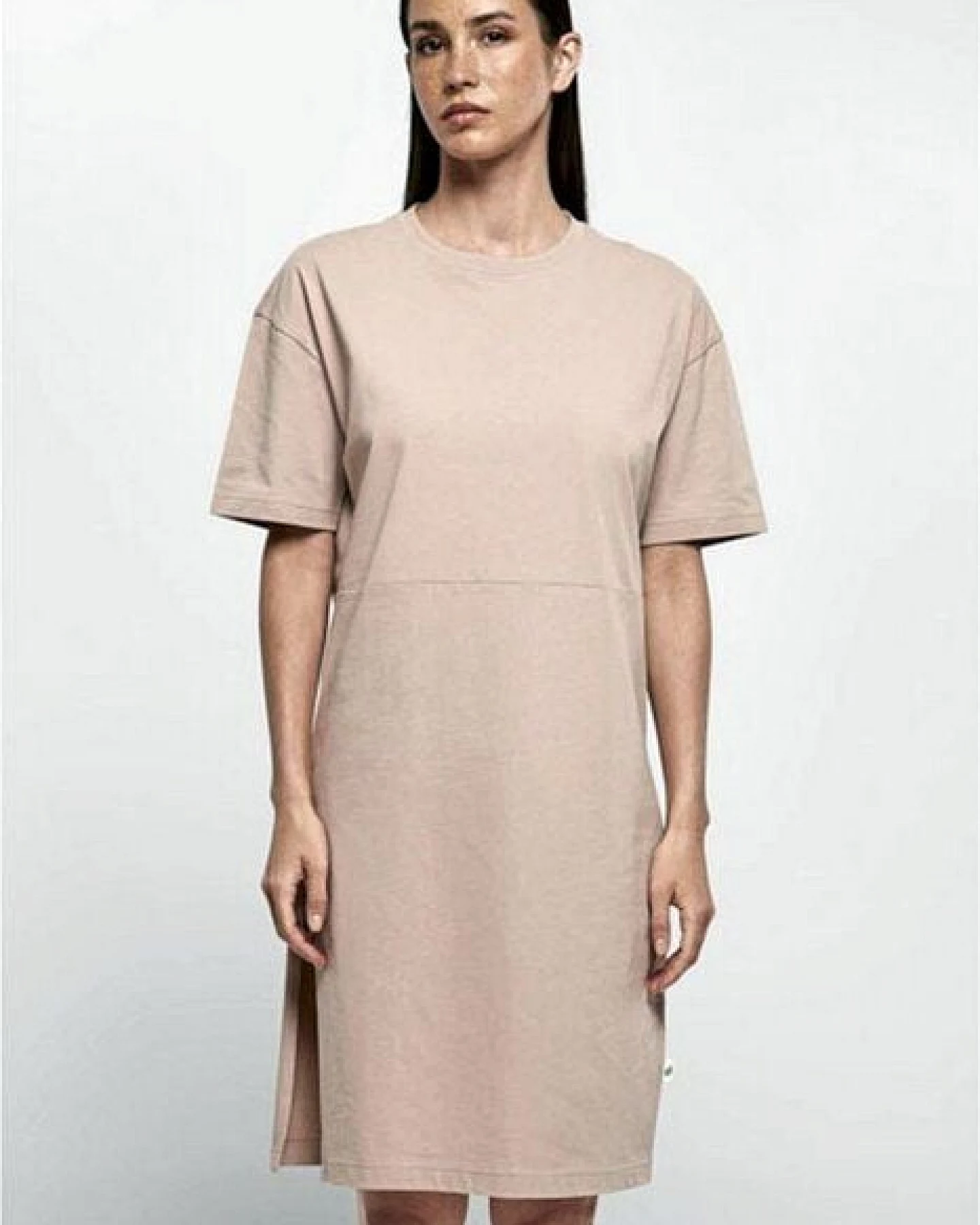 Build Your Brand Damen Strandkleid Oversize Dress aus Bio - Baumwolle bis Gr. 5XL – Ansicht 2