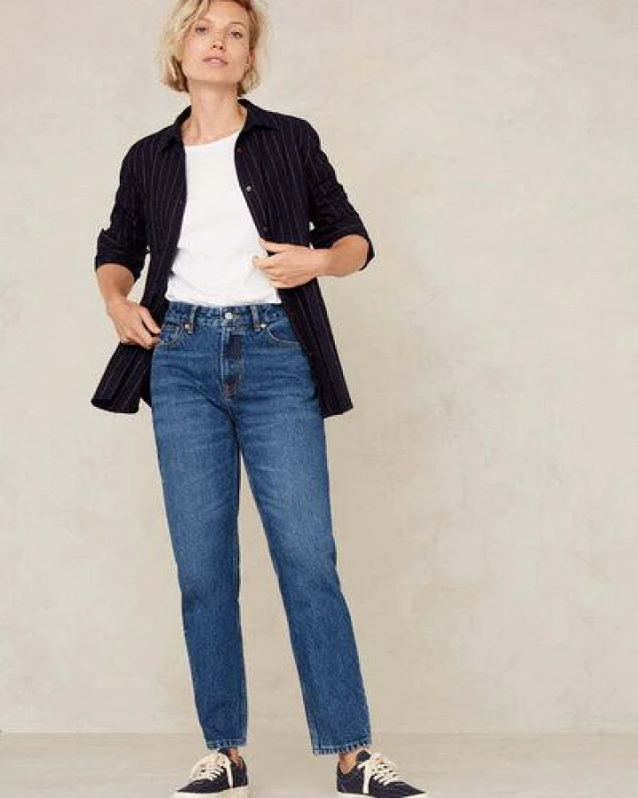 Kings Of Indigo Jeans Caroline Cropped (stanley mid used)