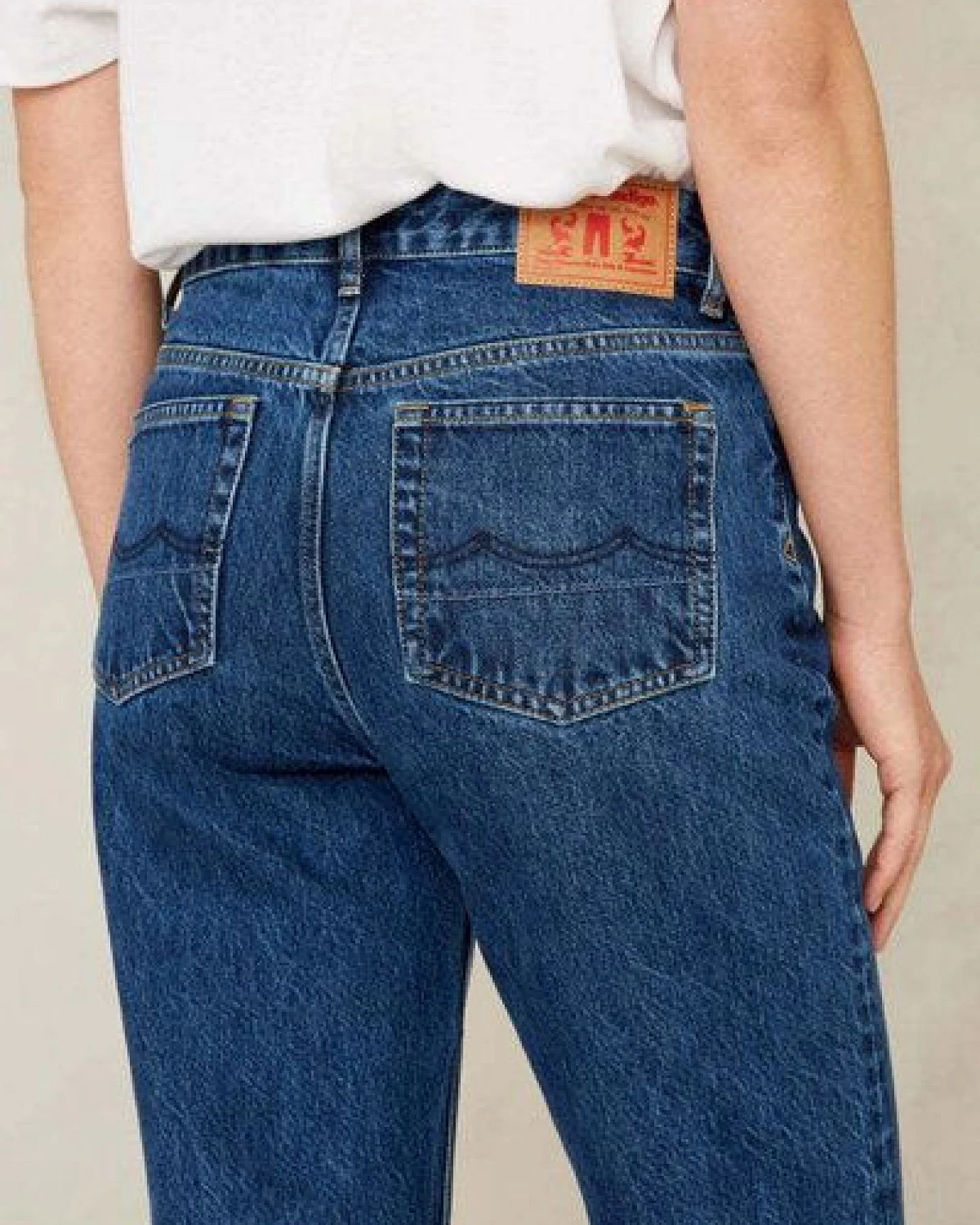 Kings Of Indigo Jeans Caroline Cropped (stanley mid used) – Ansicht 4