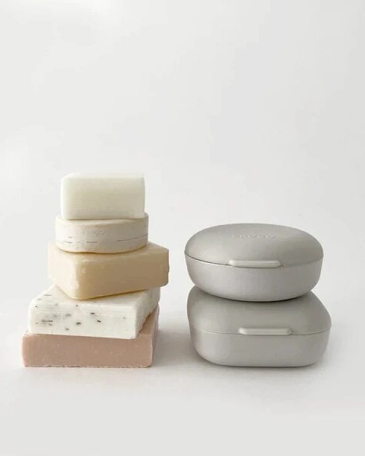 EKOBO Seifendose rund – aus Silikon