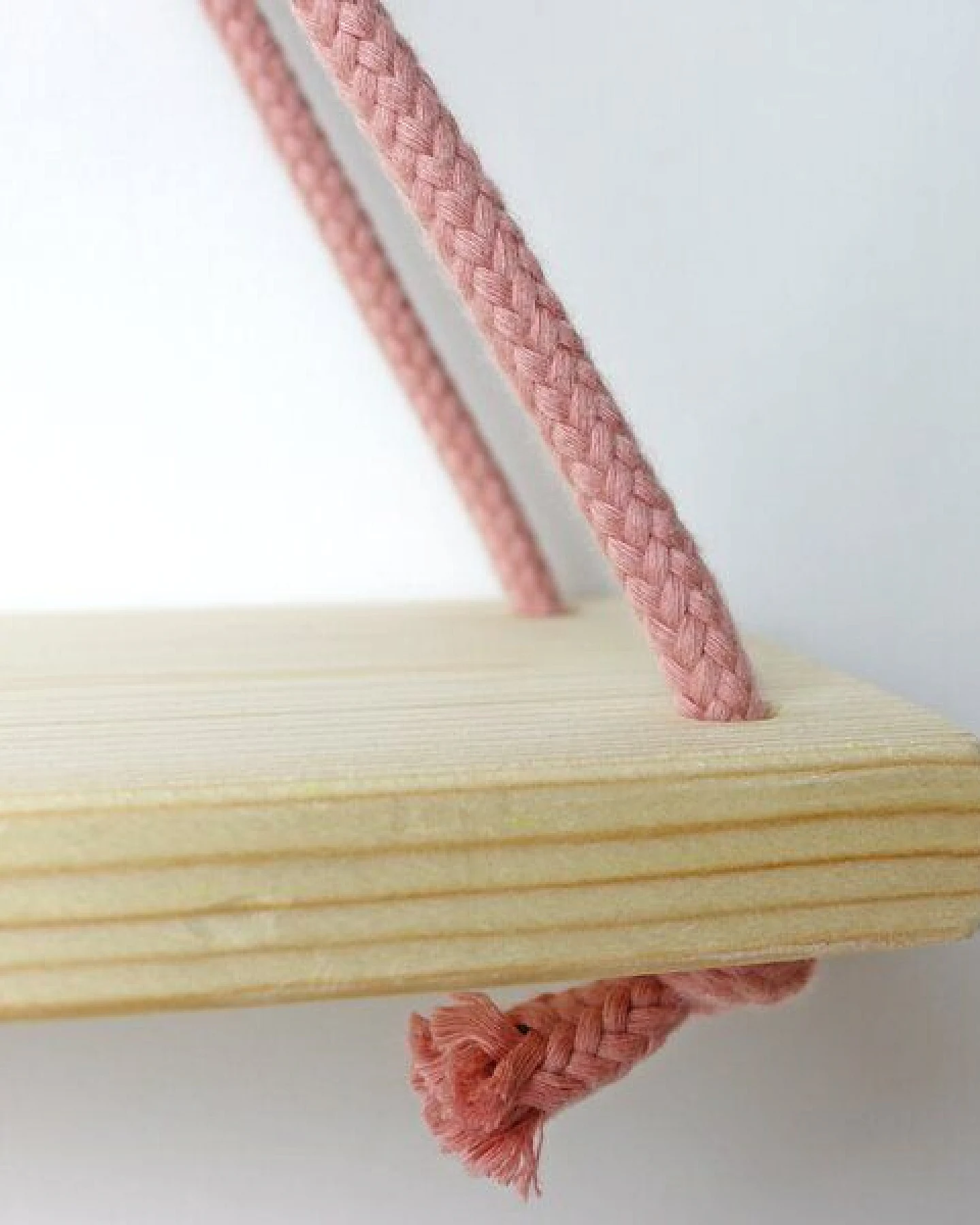 GARY MASH Wandregal Triangle mit Baumwollkordel – Ansicht 3