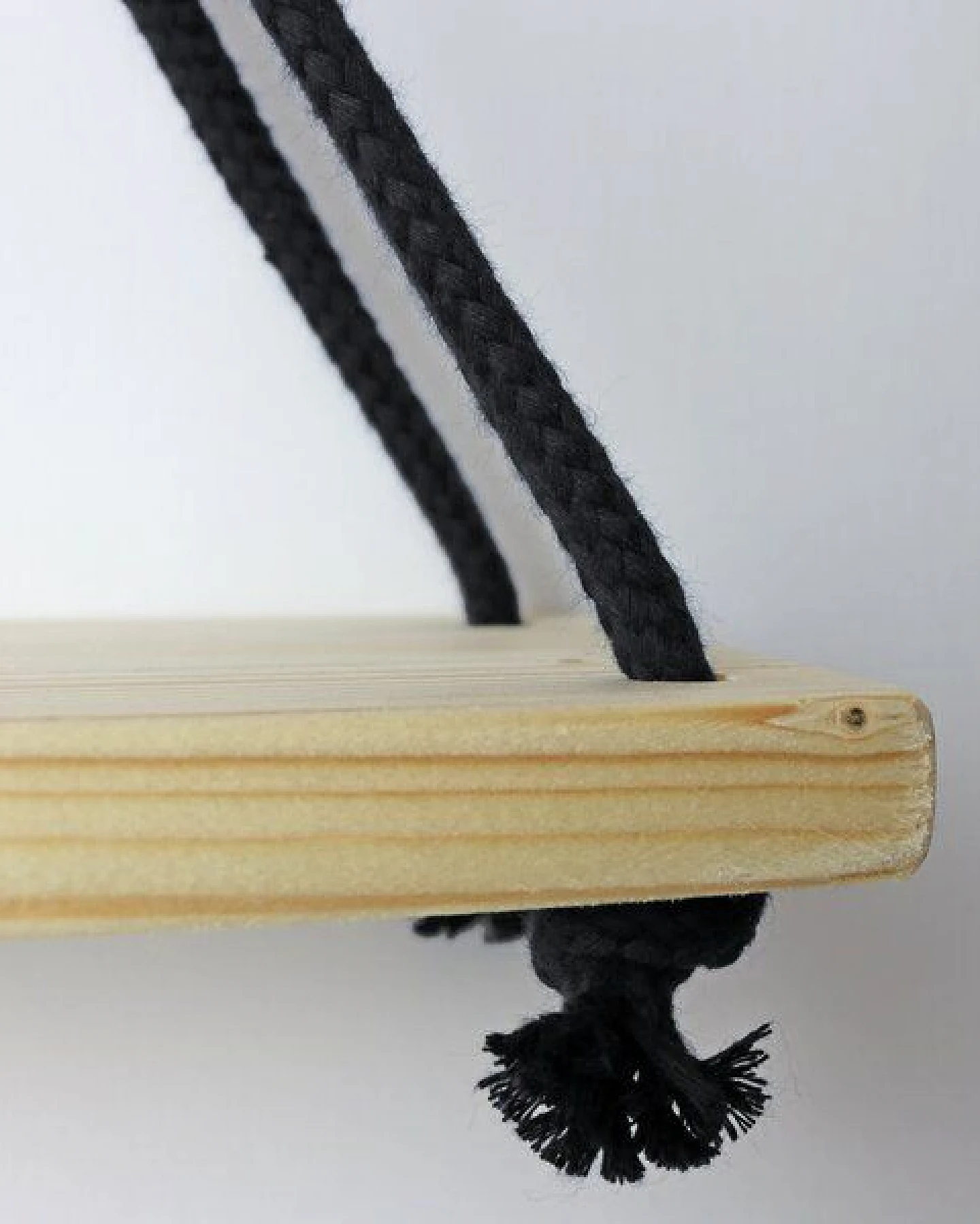 GARY MASH Wandregal Triangle mit Baumwollkordel – Ansicht 3
