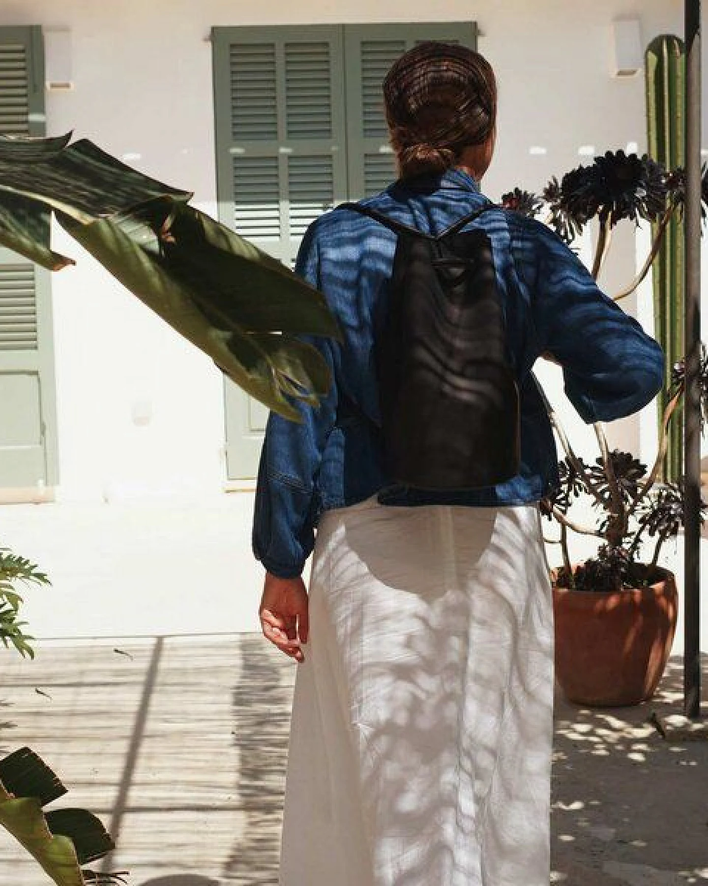 Marin et Marine Crossover Leder Rucksack – Ansicht 2