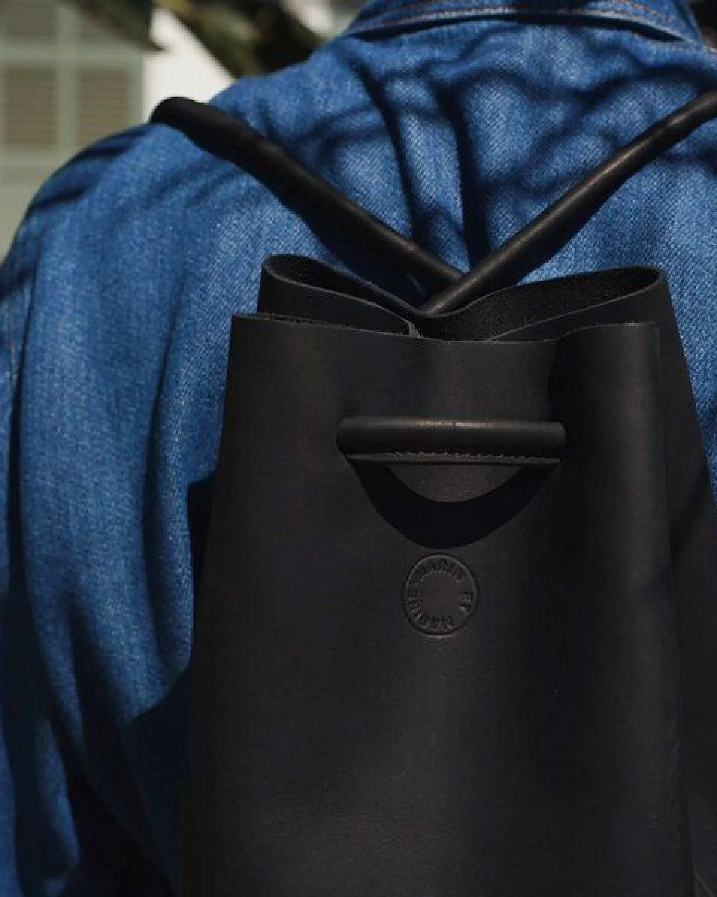 Marin et Marine Crossover Leder Rucksack – Ansicht 3