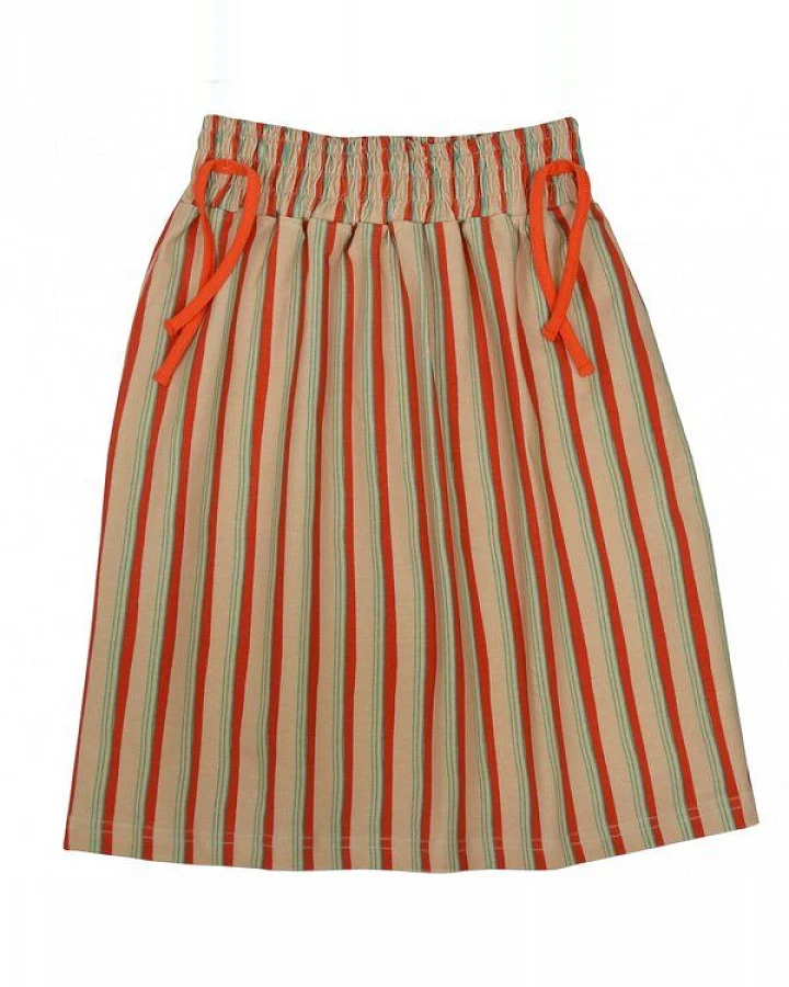 Baba Kidswear Chaga skirt mit Streifen