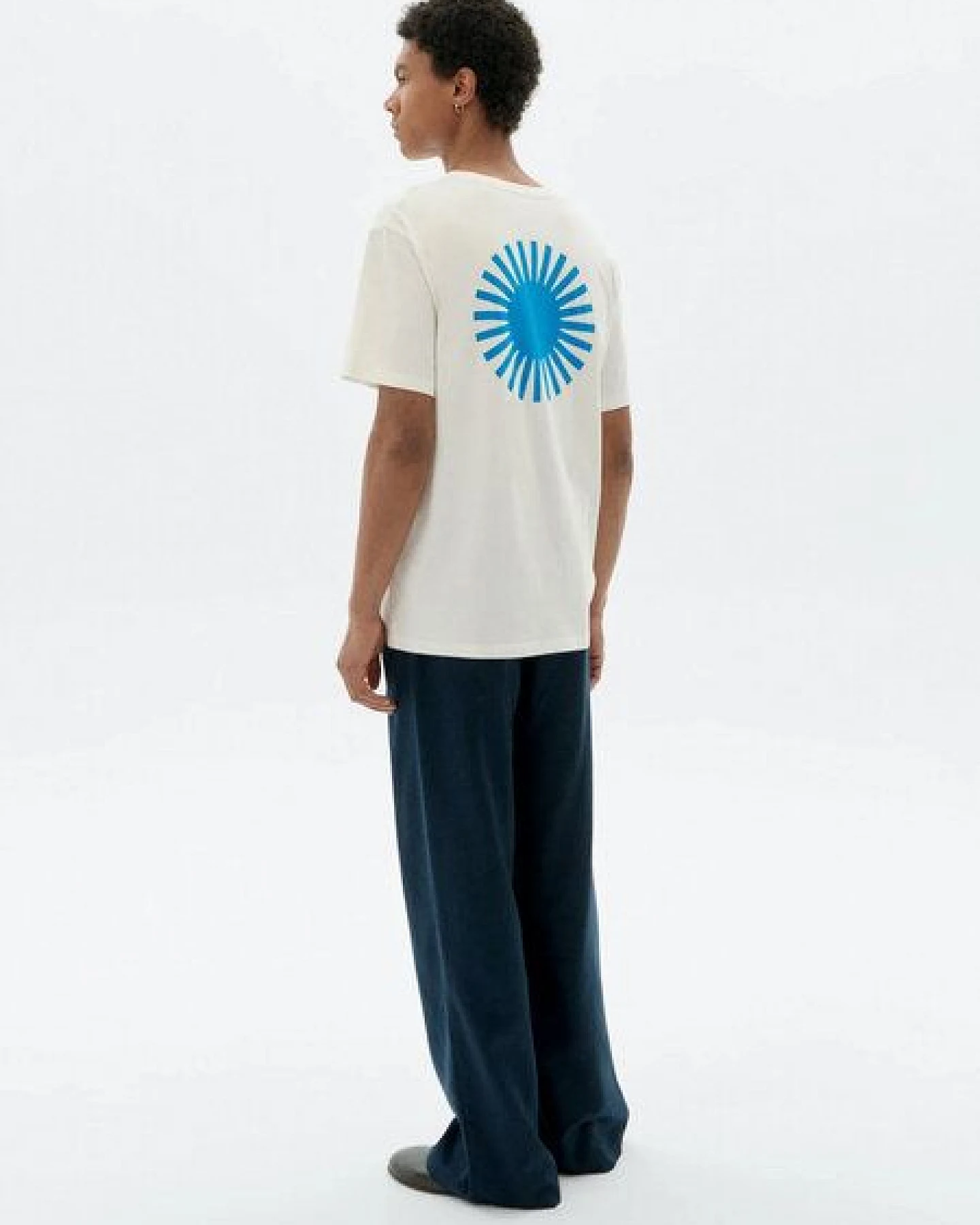 thinking mu Sol Contrast - Herren T-Shirt aus Bio-Baumwolle – Ansicht 3