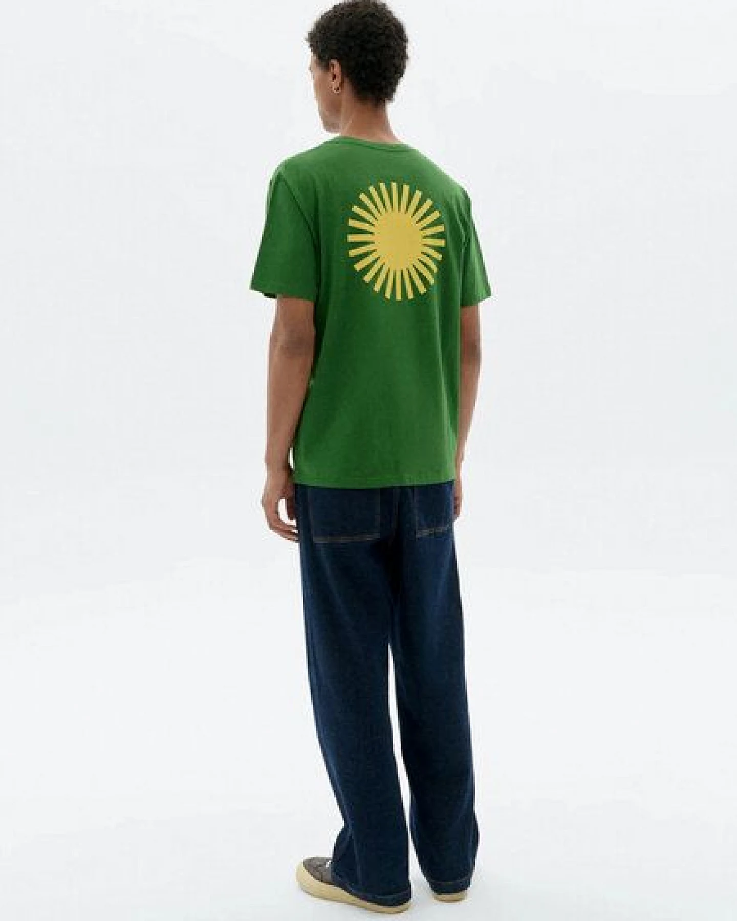 thinking mu Sol Contrast - Herren T-Shirt aus Bio-Baumwolle – Ansicht 3
