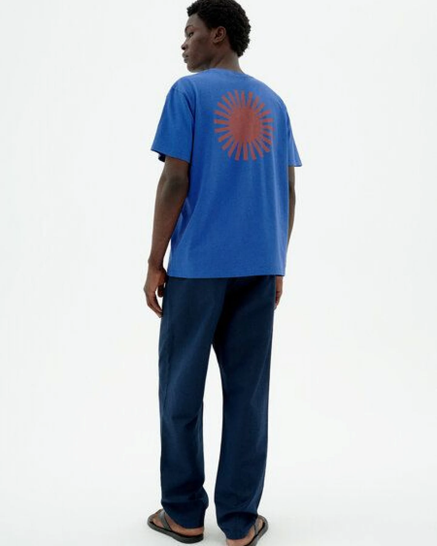 thinking mu Sol Contrast - Herren T-Shirt aus Bio-Baumwolle – Ansicht 2