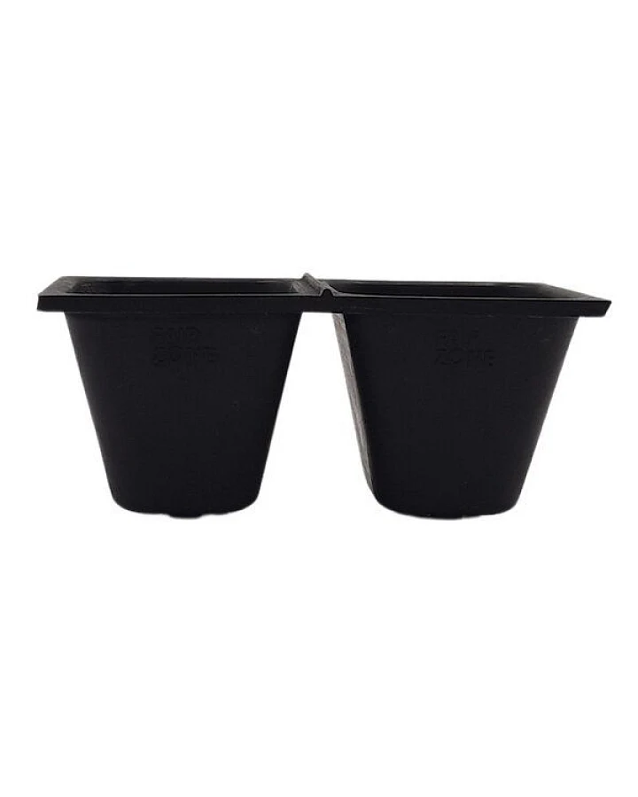 FAIR ZONE Saatgutschale L – Anzuchttöpfe je 5 x 4 cm