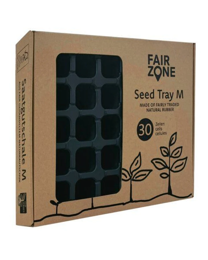 FAIR ZONE 30er Saatgutschale M – Anzuchttöpfe je 3 x 2 cm