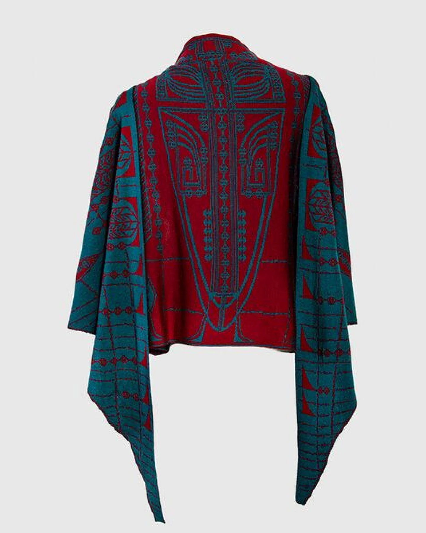 LANARTO slow fashion Schultertuch Pueblo aus mulesingfreier Merinowolle made in germany – Ansicht 2