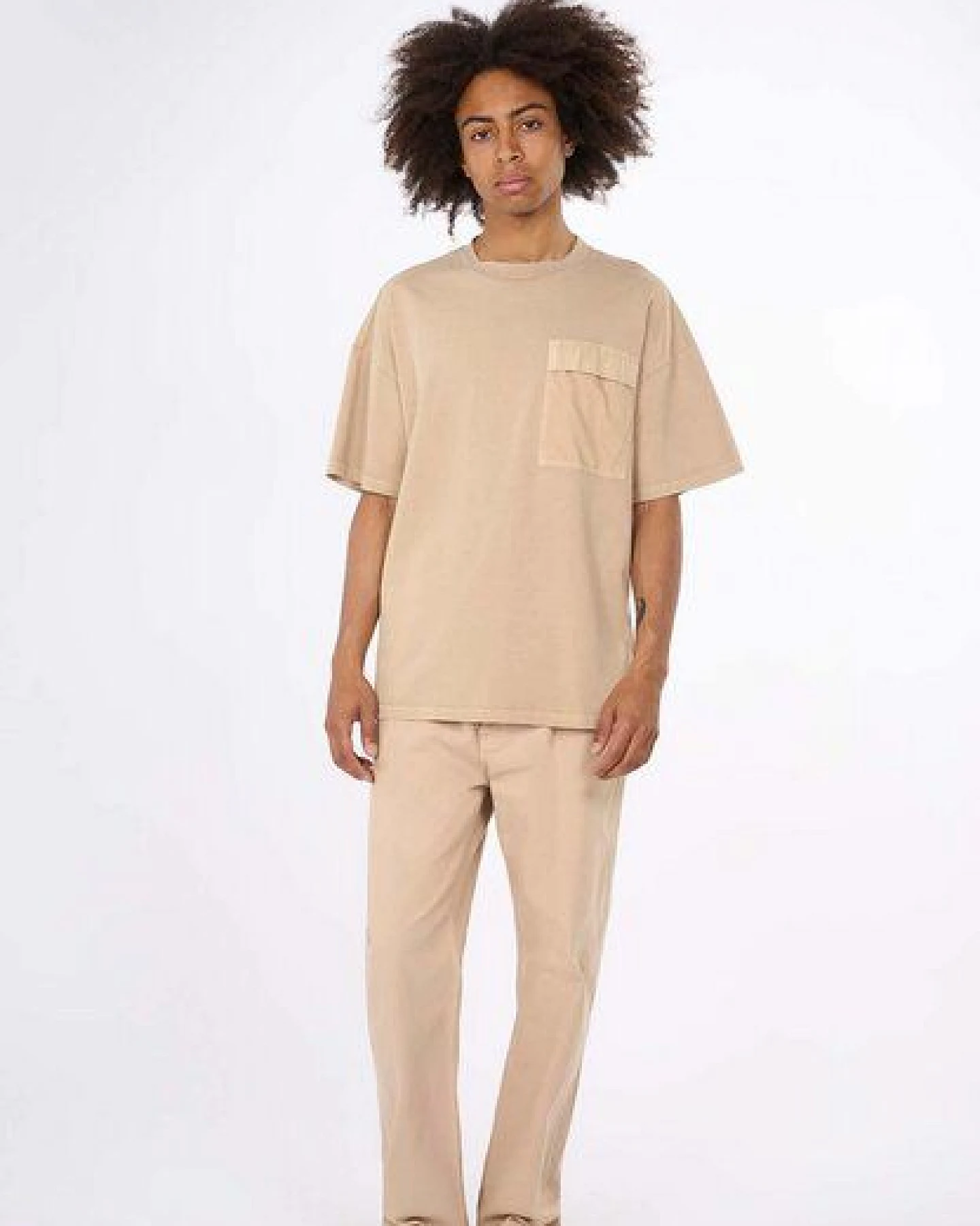 KnowledgeCotton Apparel NUANCE BY NATURE loose T-Shirt – Ansicht 4