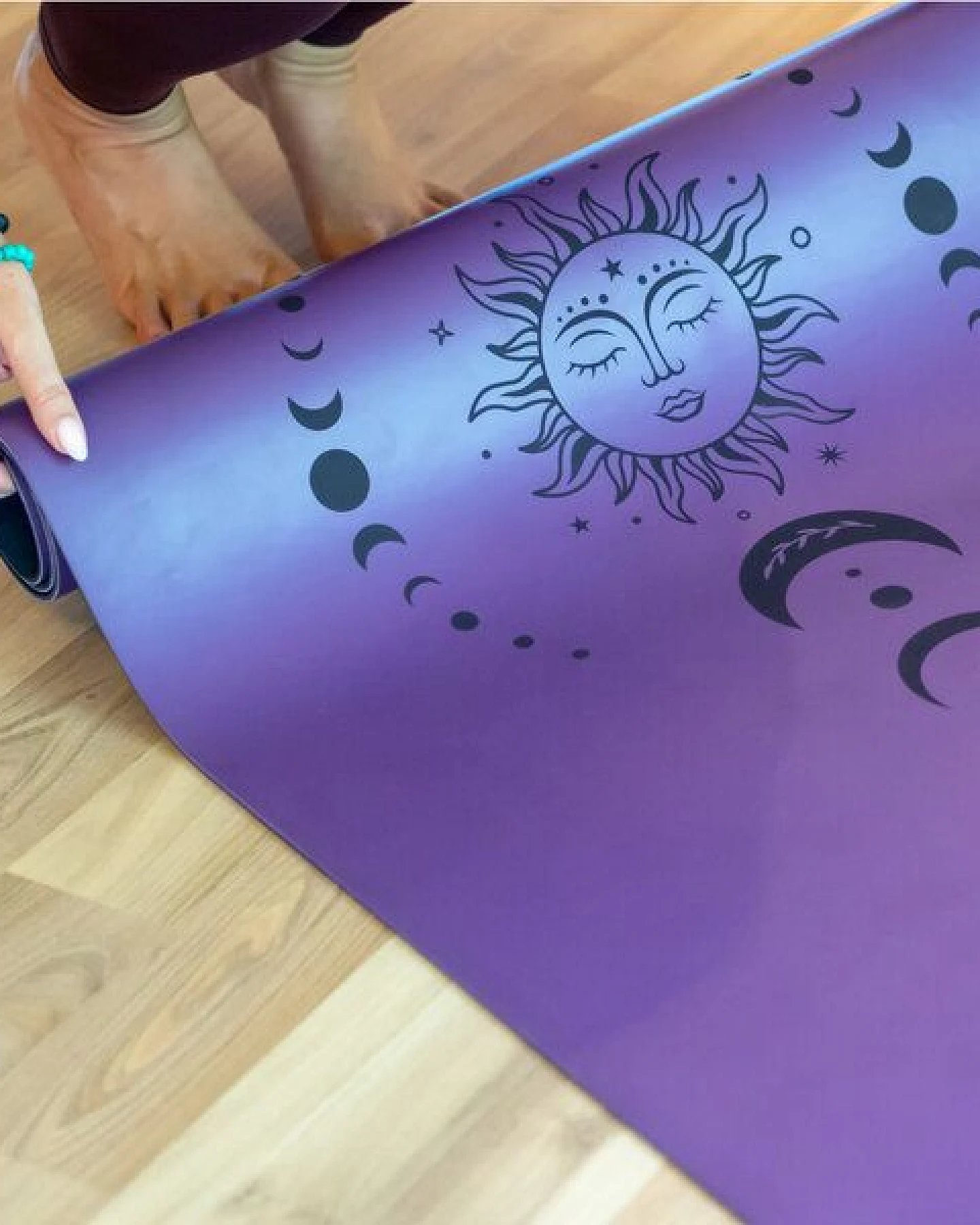 Divasya Yogamatte Naturkautschuk – Ansicht 4