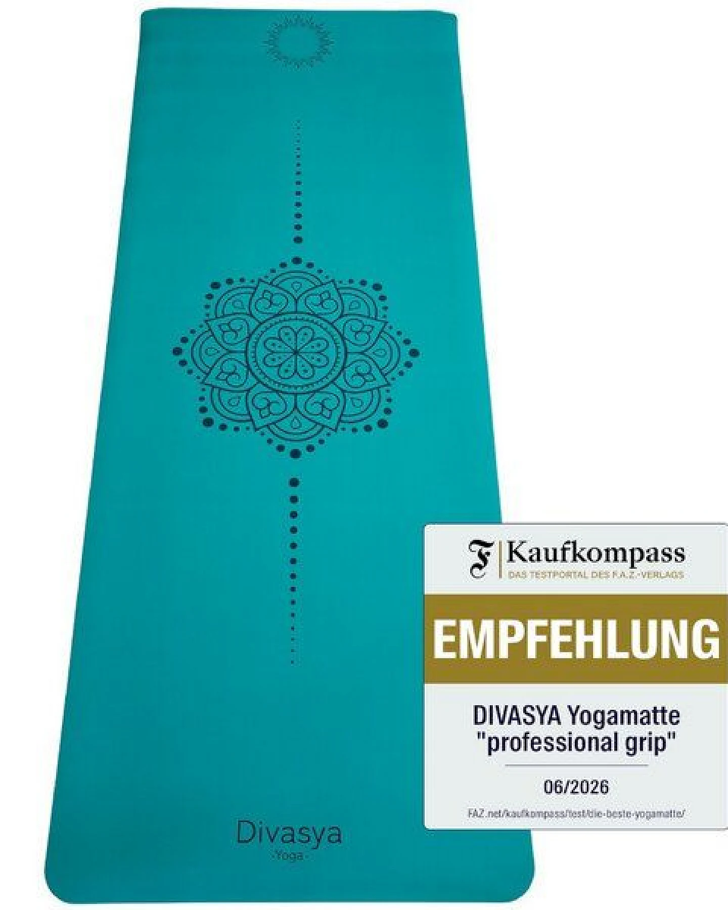 Divasya Yogamatte Naturkautschuk – Ansicht 3