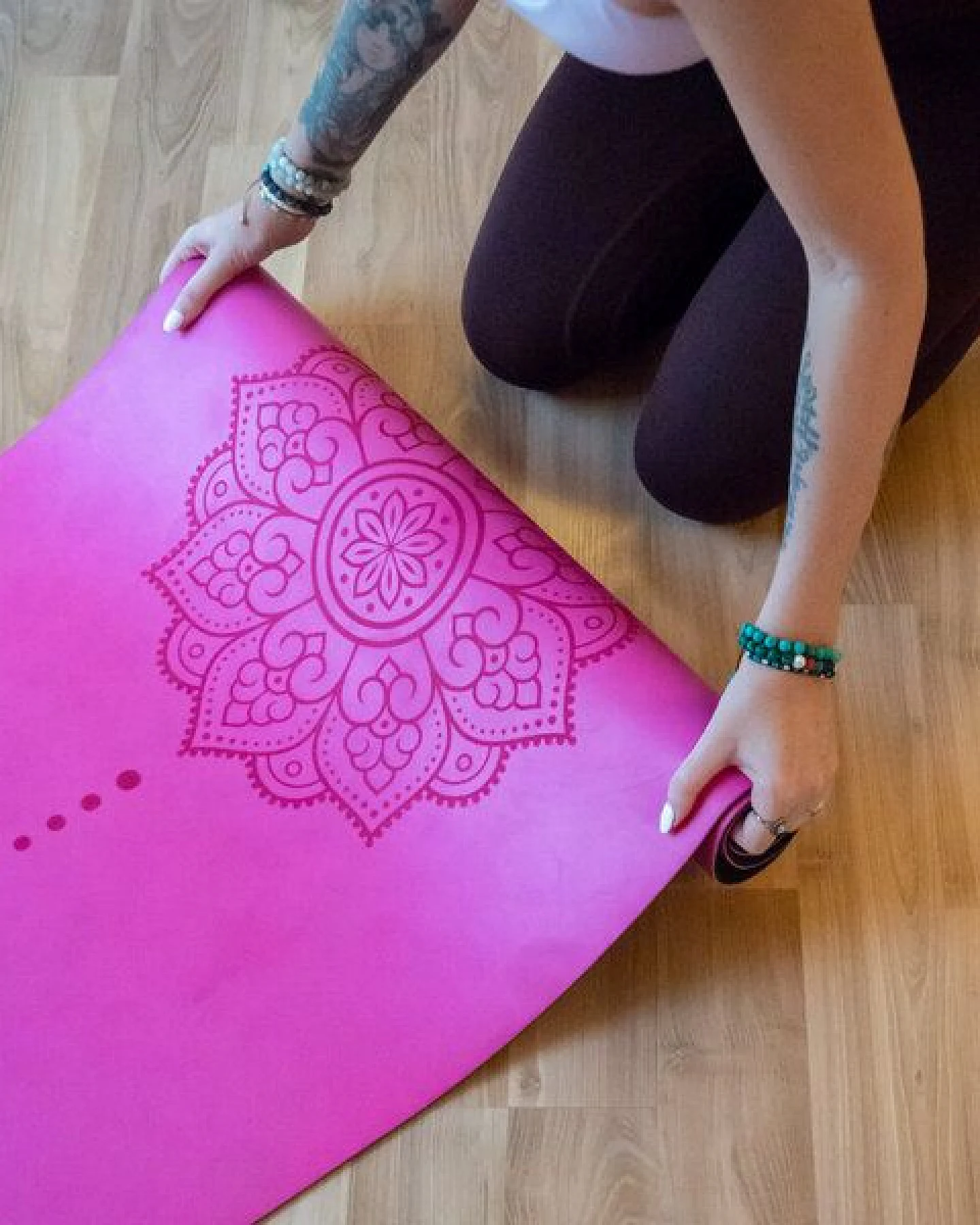 Divasya Yogamatte Naturkautschuk – Ansicht 4