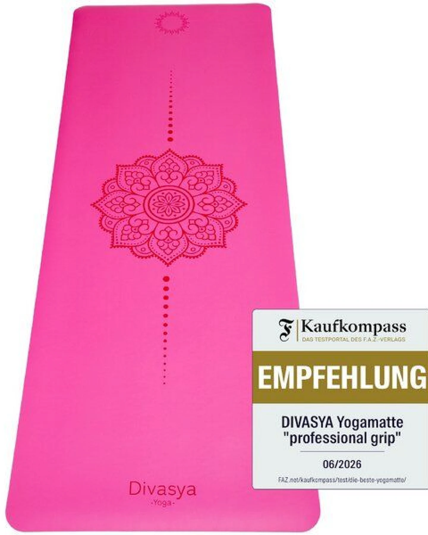 Divasya Yogamatte Naturkautschuk – Ansicht 3