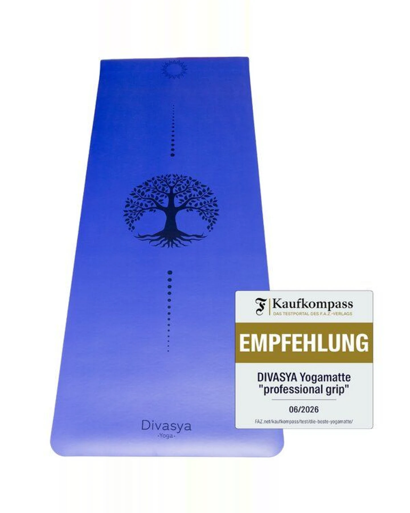 Divasya Yogamatte Naturkautschuk – Ansicht 3