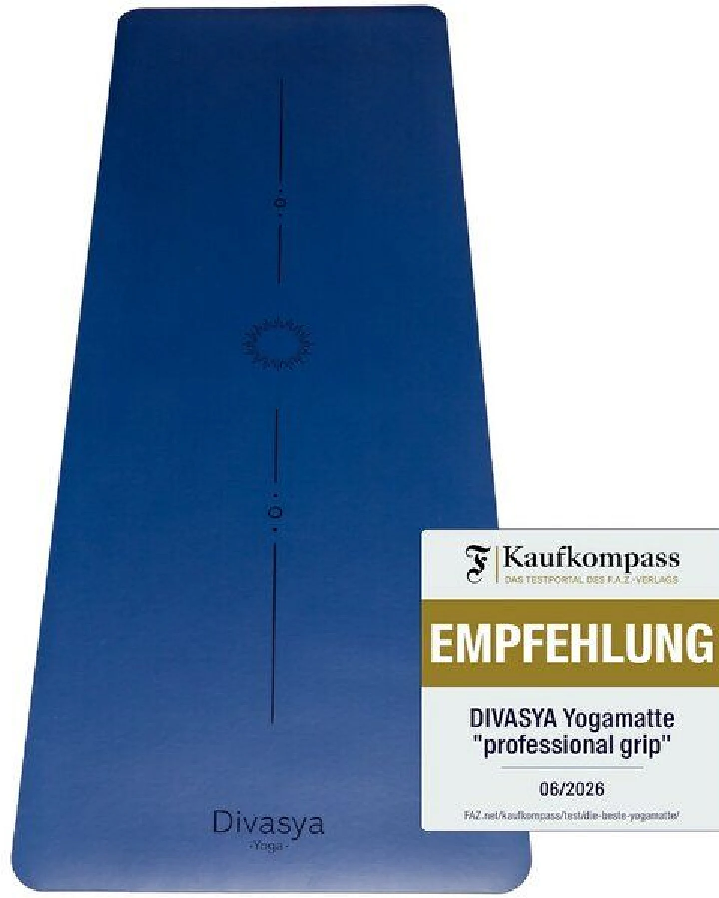 Divasya Yogamatte Naturkautschuk – Ansicht 3