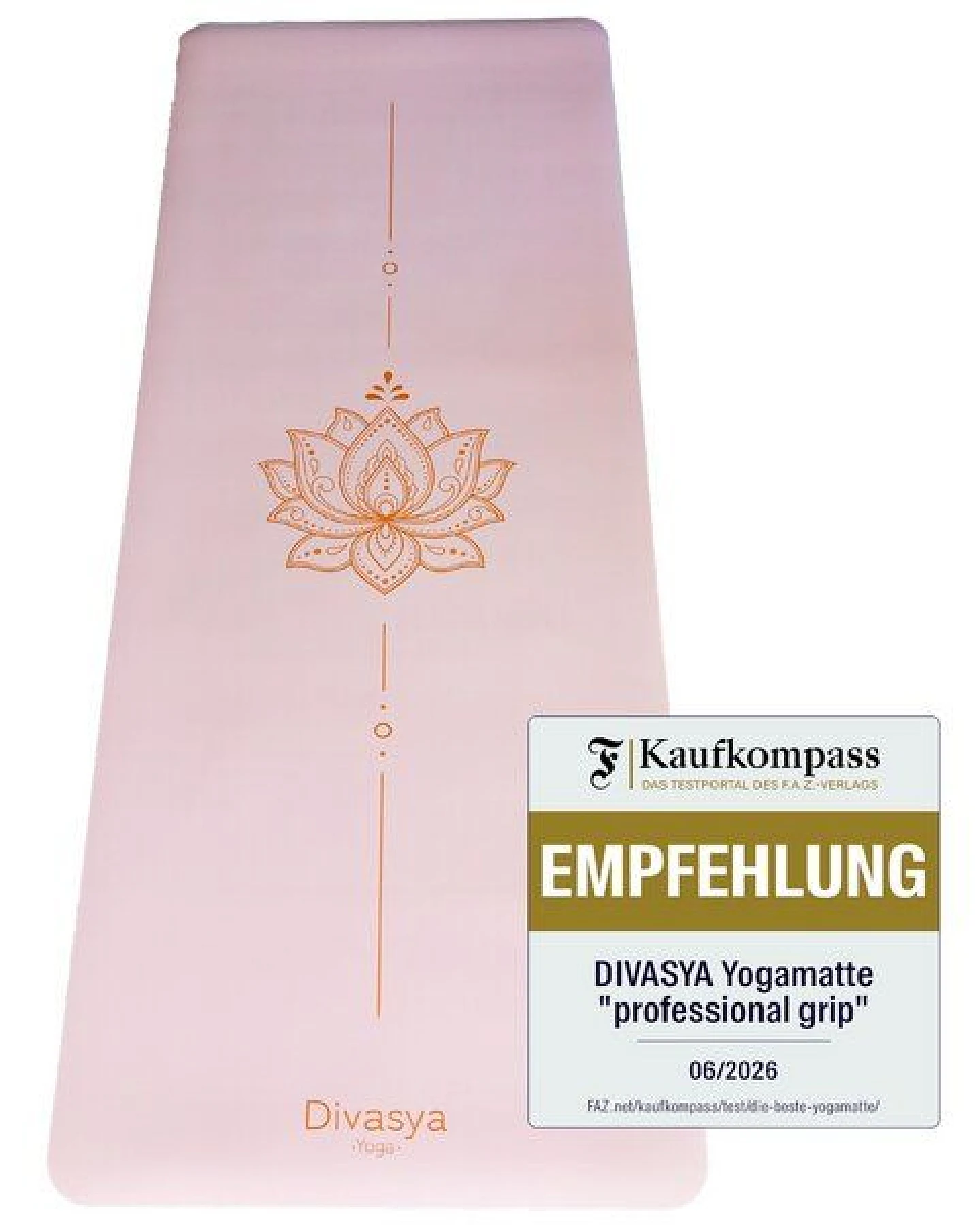 Divasya Yogamatte Naturkautschuk – Ansicht 3