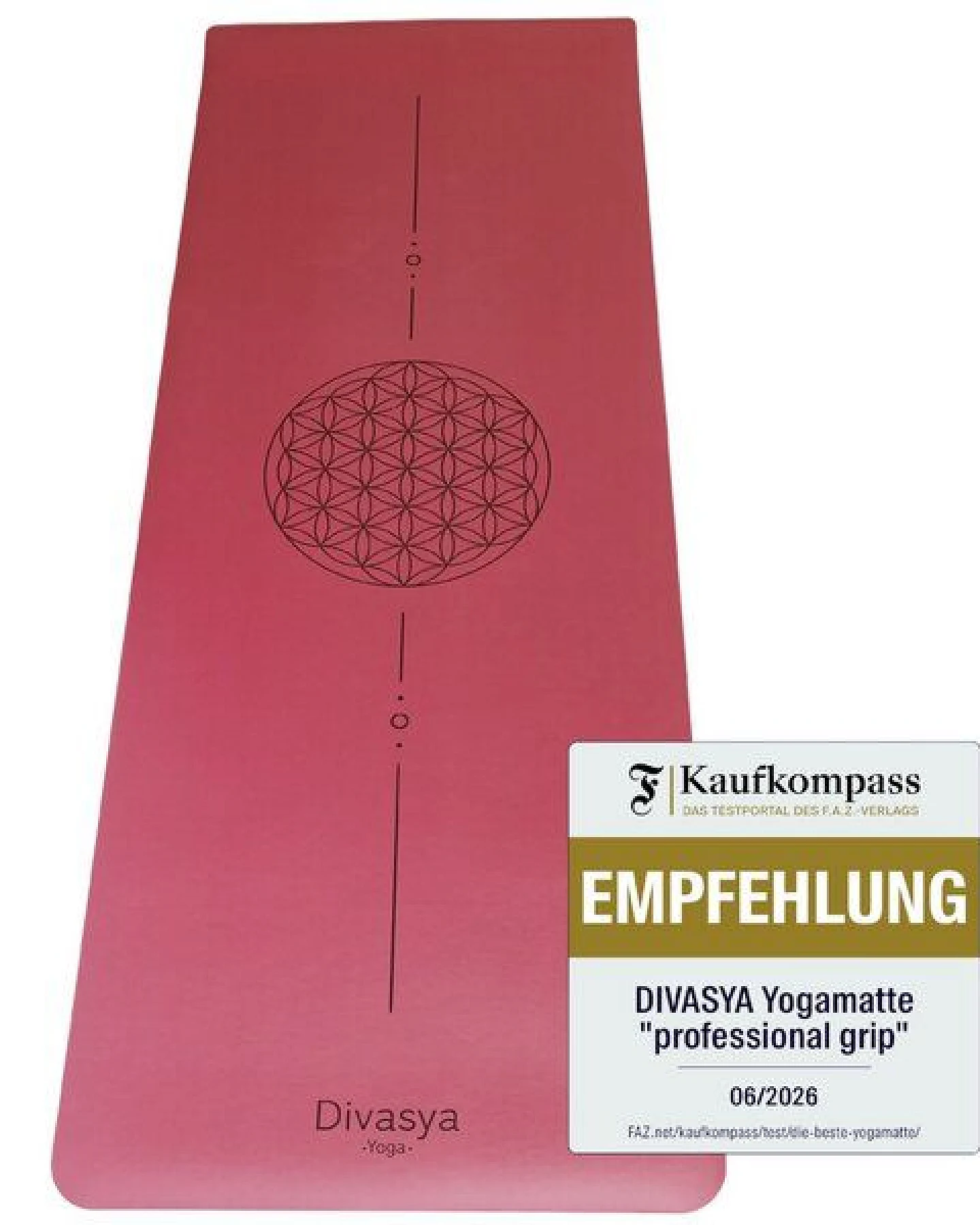 Divasya Yogamatte Naturkautschuk – Ansicht 3