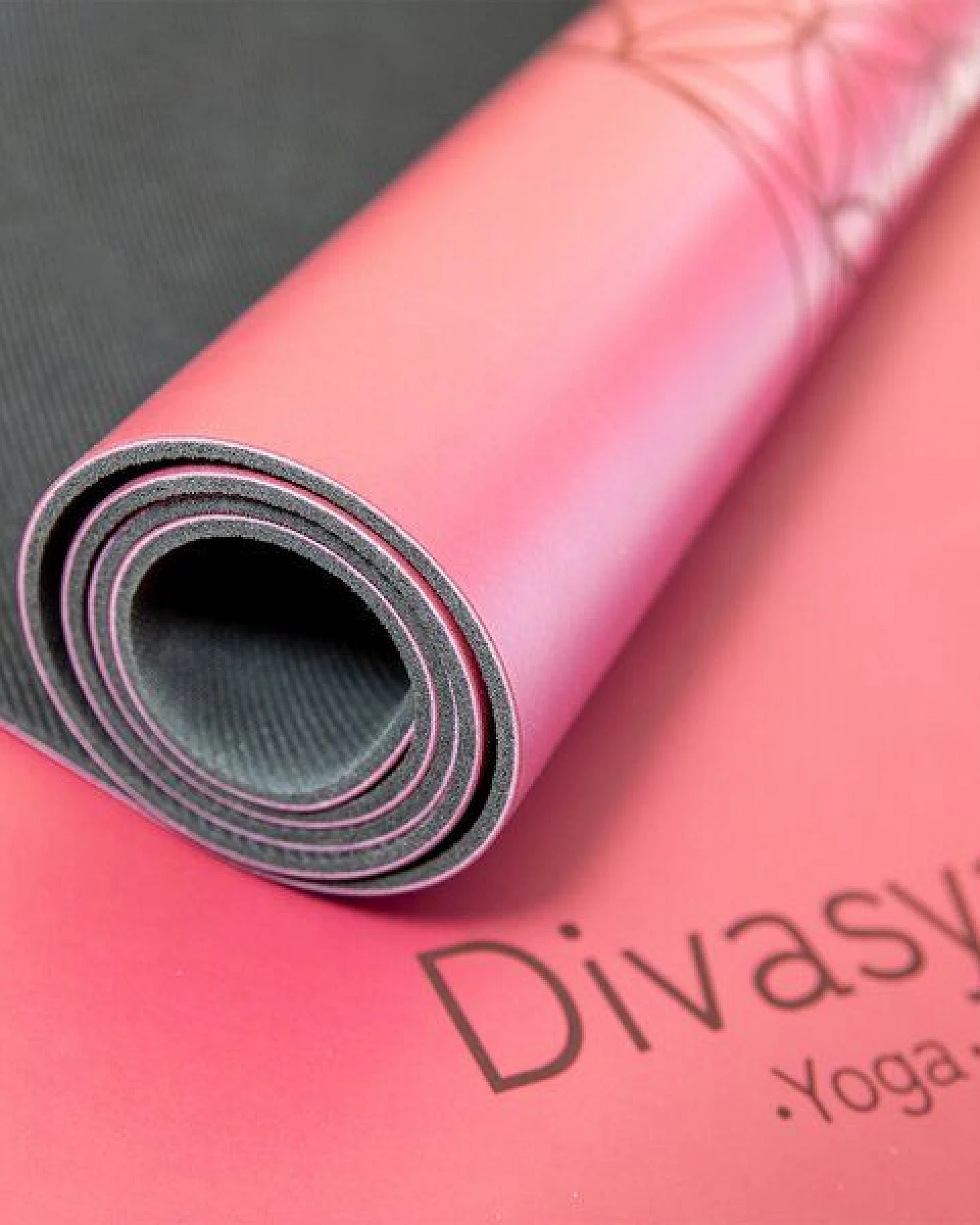 Divasya Yogamatte Naturkautschuk – Ansicht 4