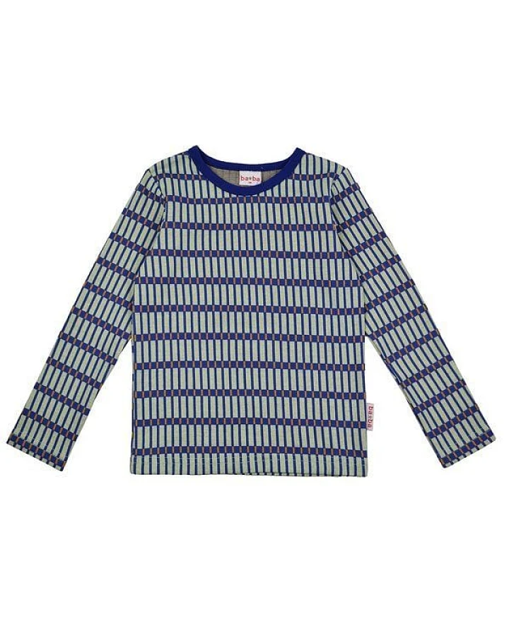 Langarm Shirt Raster von Baba Kidswear