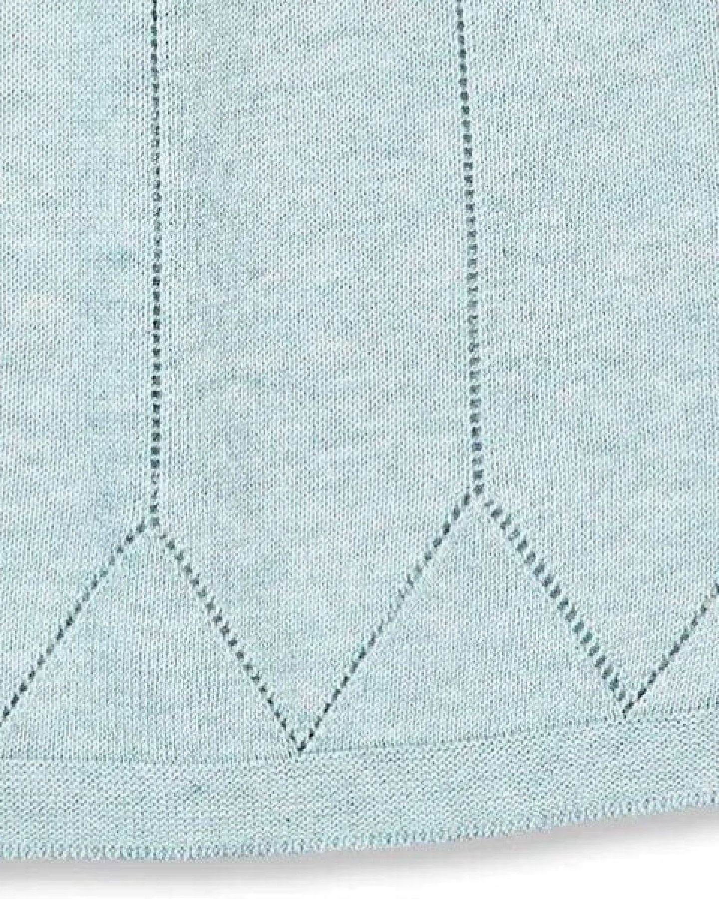 sense-organics Sommerliches Baby Strickkleid Orla in graublau von Sense Organics GOTS – Ansicht 4