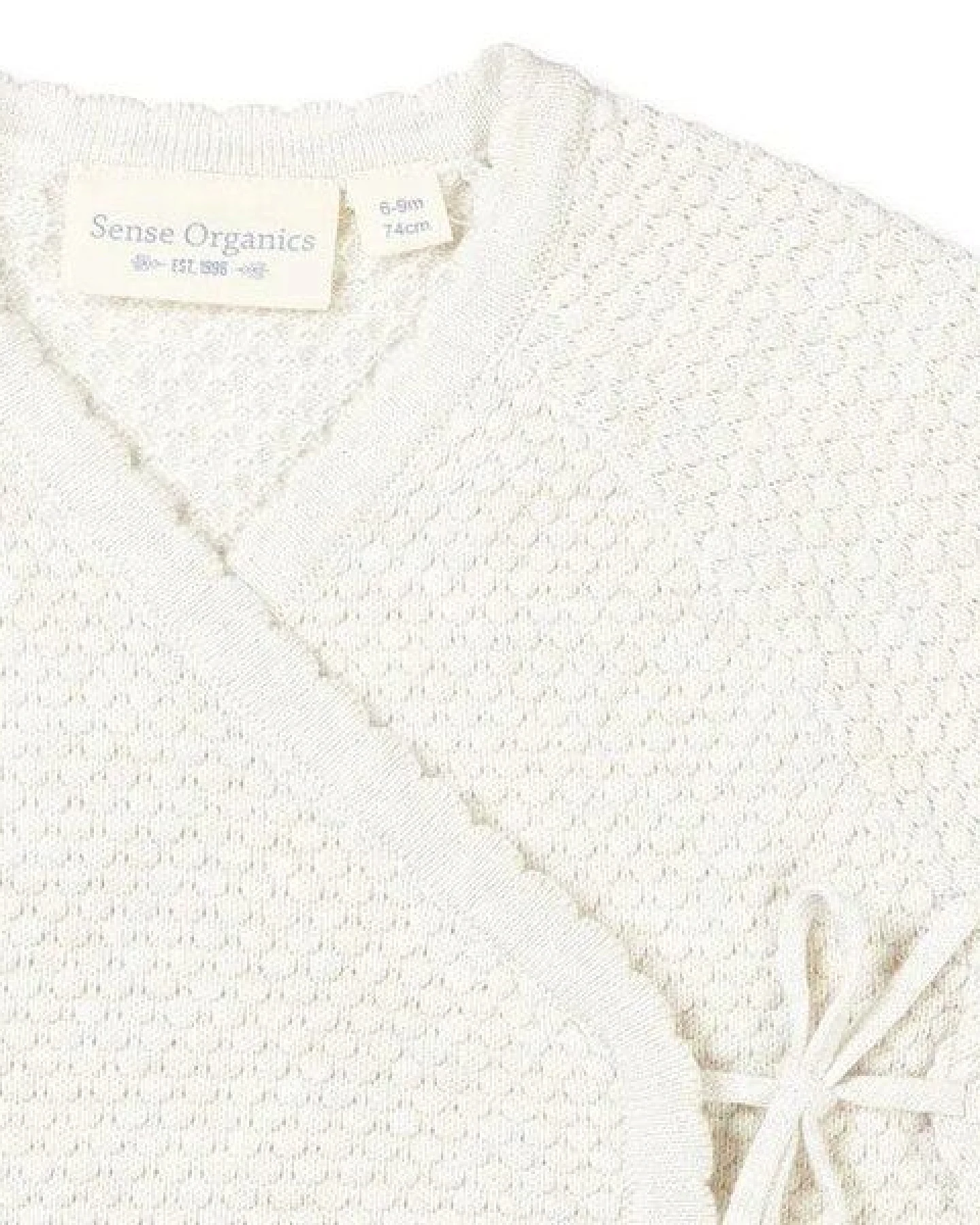 sense-organics P. Picasso Baby Strickjacke cream von Sense Organics GOTS – Ansicht 3