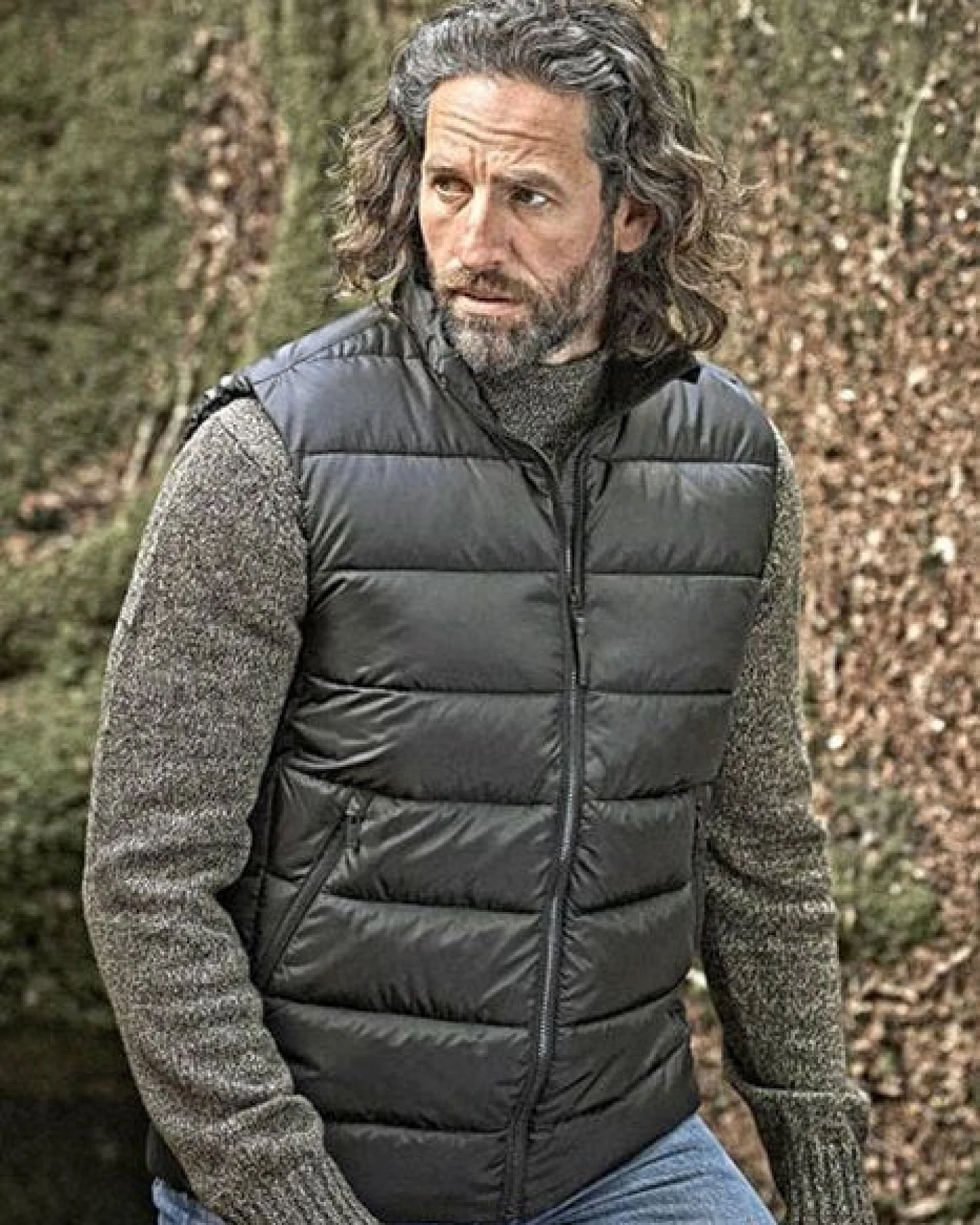TeeJays Recycelte Steppweste Weste Bodywarmer teilweise bis Gr.5XL – Ansicht 2