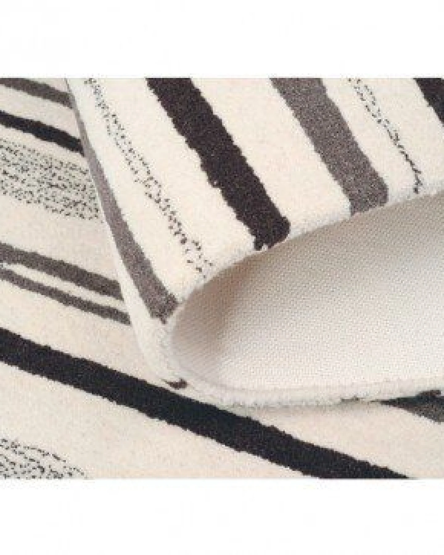 Prolana Handgefertigter Flor-Teppich Tuft "Stripes" aus Wolle - versch. Größen – Ansicht 3