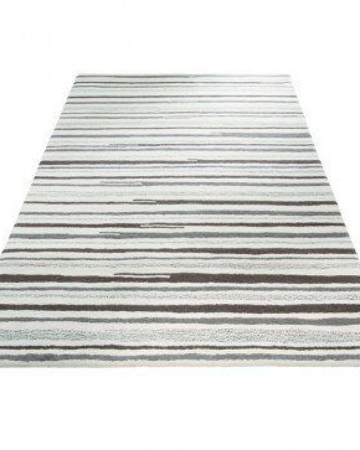 Prolana Handgefertigter Flor-Teppich Tuft "Stripes" aus Wolle - versch. Größen – Ansicht 2