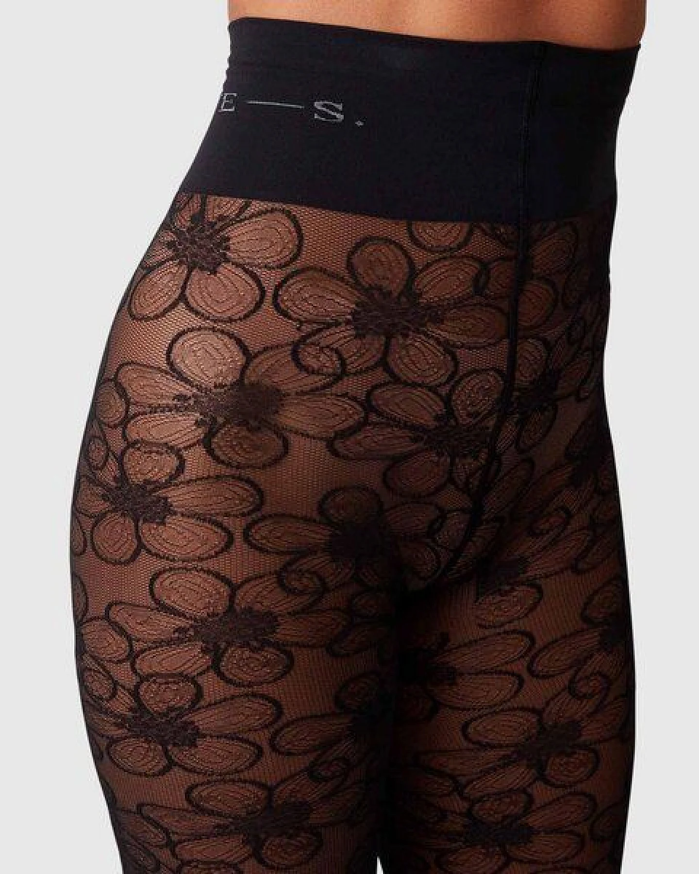 Swedish Stockings Spitzenstrumpfhose Maja Flower 30 den – Ansicht 4