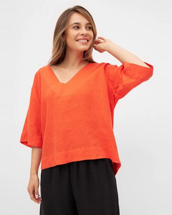 Givn Berlin Bluse aus Leinen