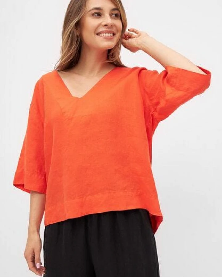 Givn Berlin Bluse aus Leinen