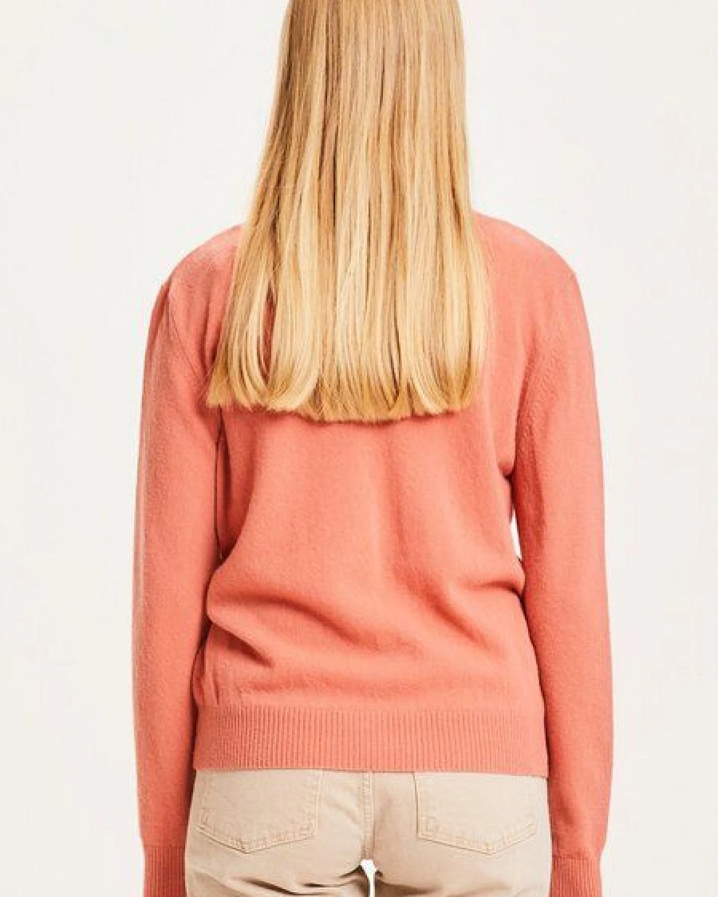 KnowledgeCotton Apparel LOTUS Lambswool V-Neck Cardigan – Ansicht 2