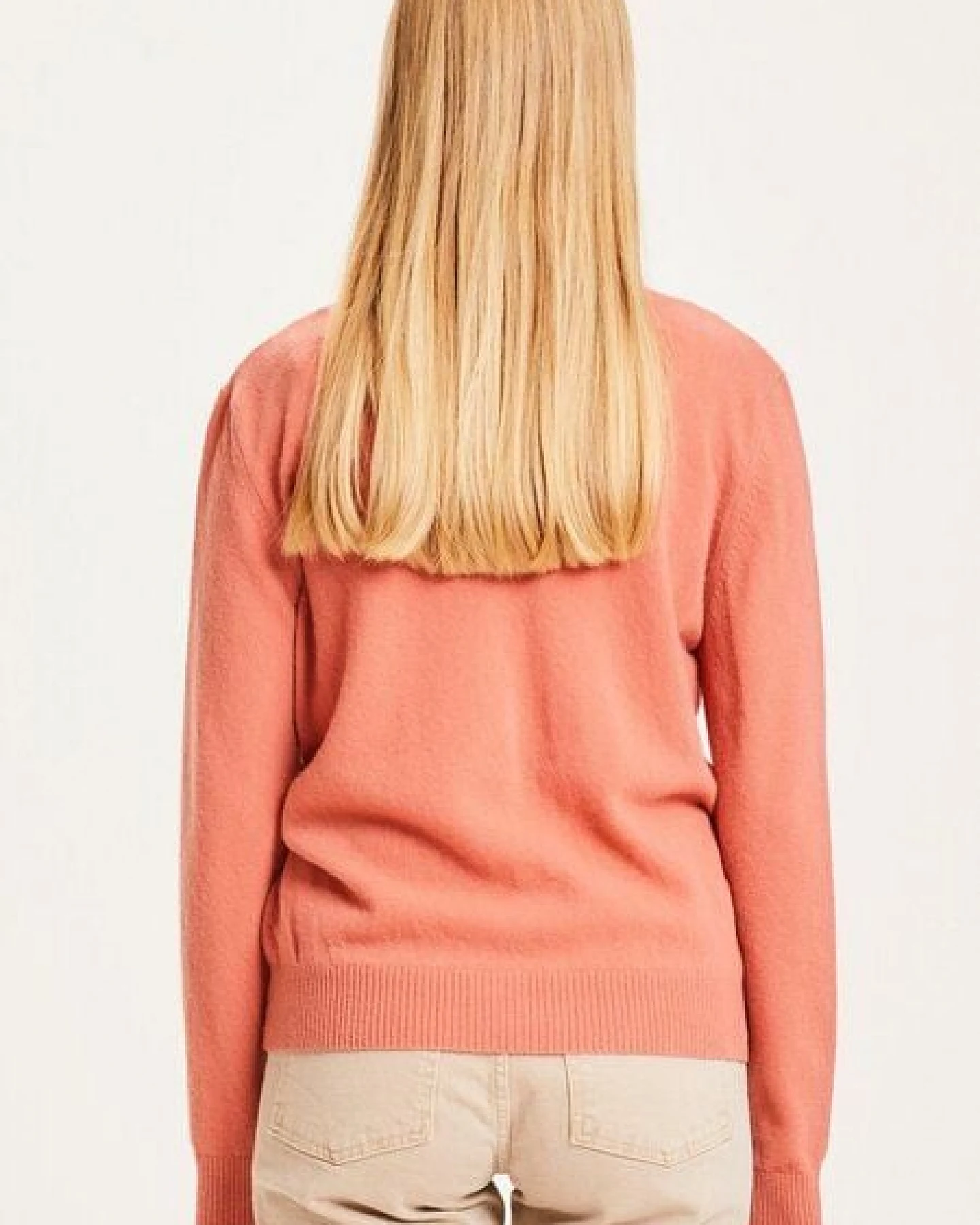 KnowledgeCotton Apparel LOTUS Lambswool V-Neck Cardigan – Ansicht 2