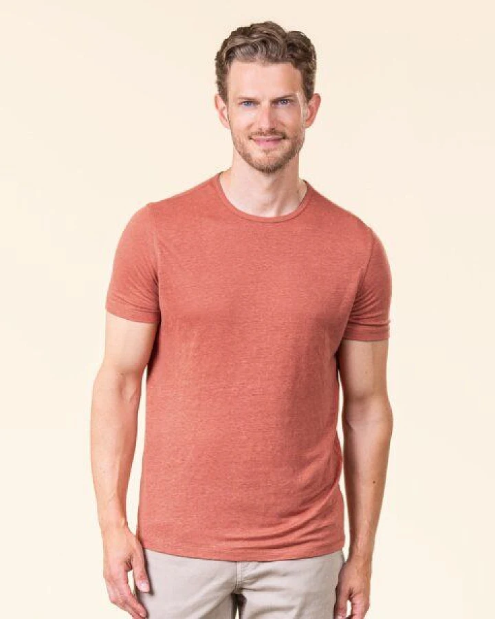 Living Crafts Leinen T-Shirt - ANDY