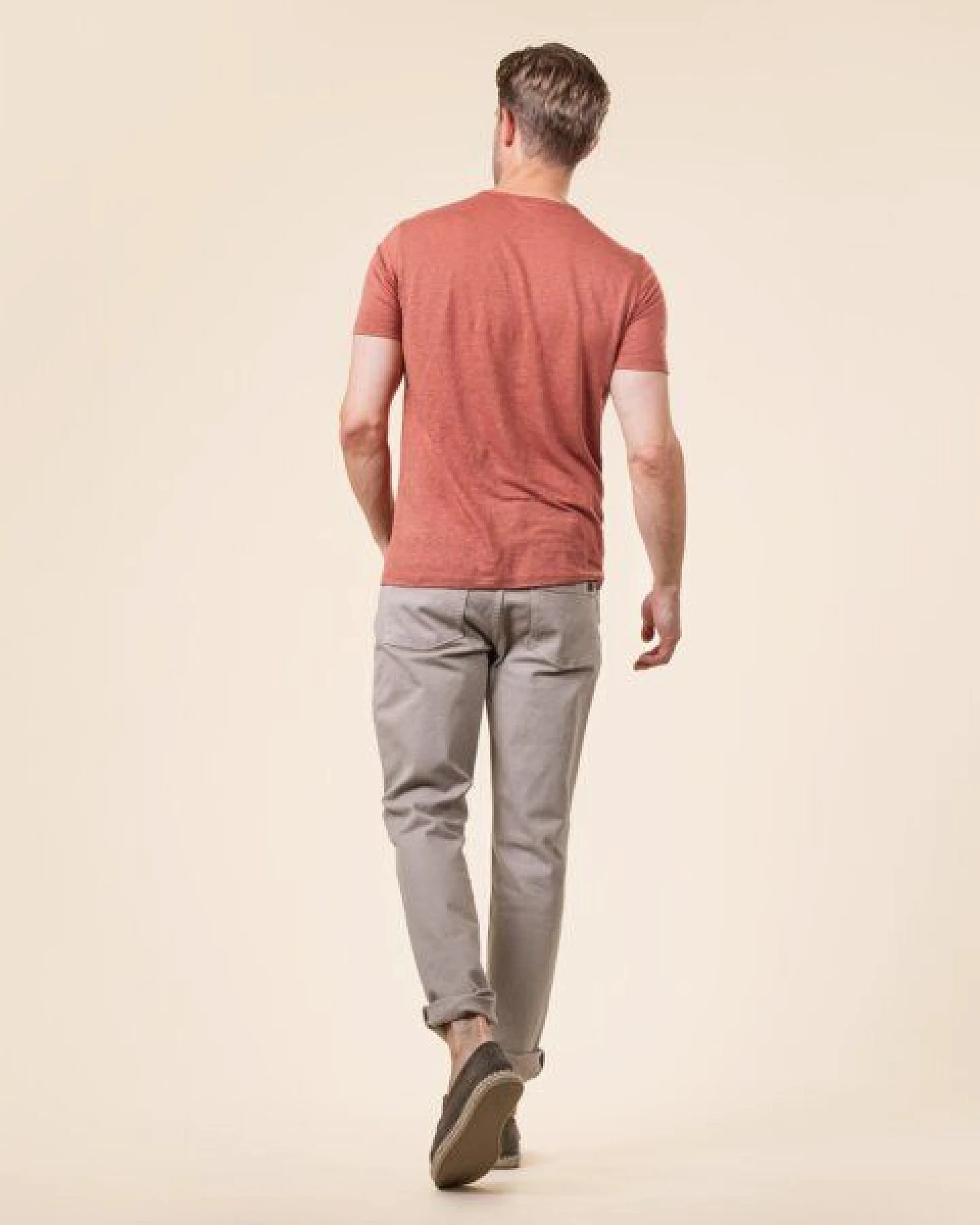 Living Crafts Leinen T-Shirt - ANDY – Ansicht 3